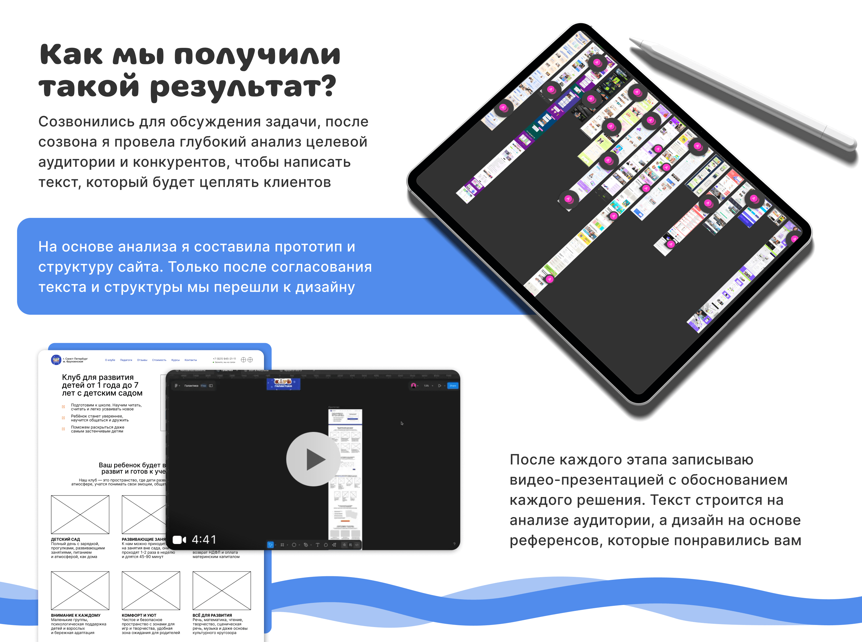 Дизайн сайта детского центра / детский сад / Webdesign — Изображение №4 — Интерфейсы, Маркетинг на Dprofile