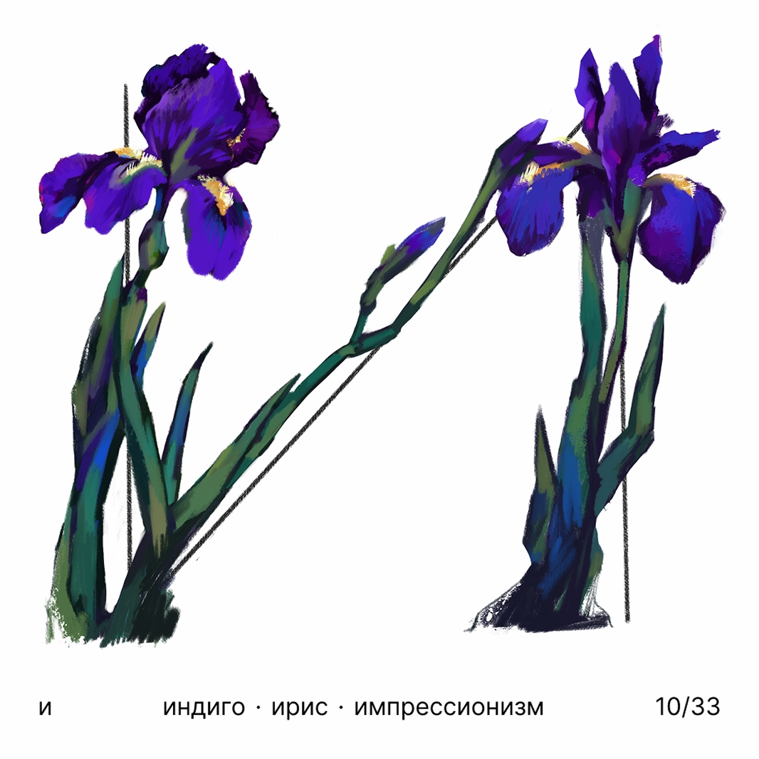 БКВЧ '25 / 33 буквы / цвет · образ · стиль — Изображение №11 — Иллюстрация, Графика на Dprofile