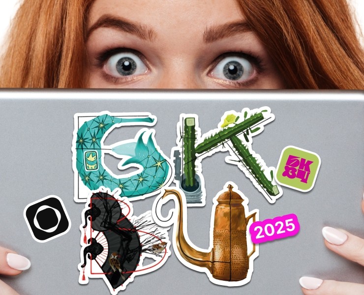 БКВЧ '25 / 33 буквы / цвет · образ · стиль — Иллюстрация, Графика на Dprofile