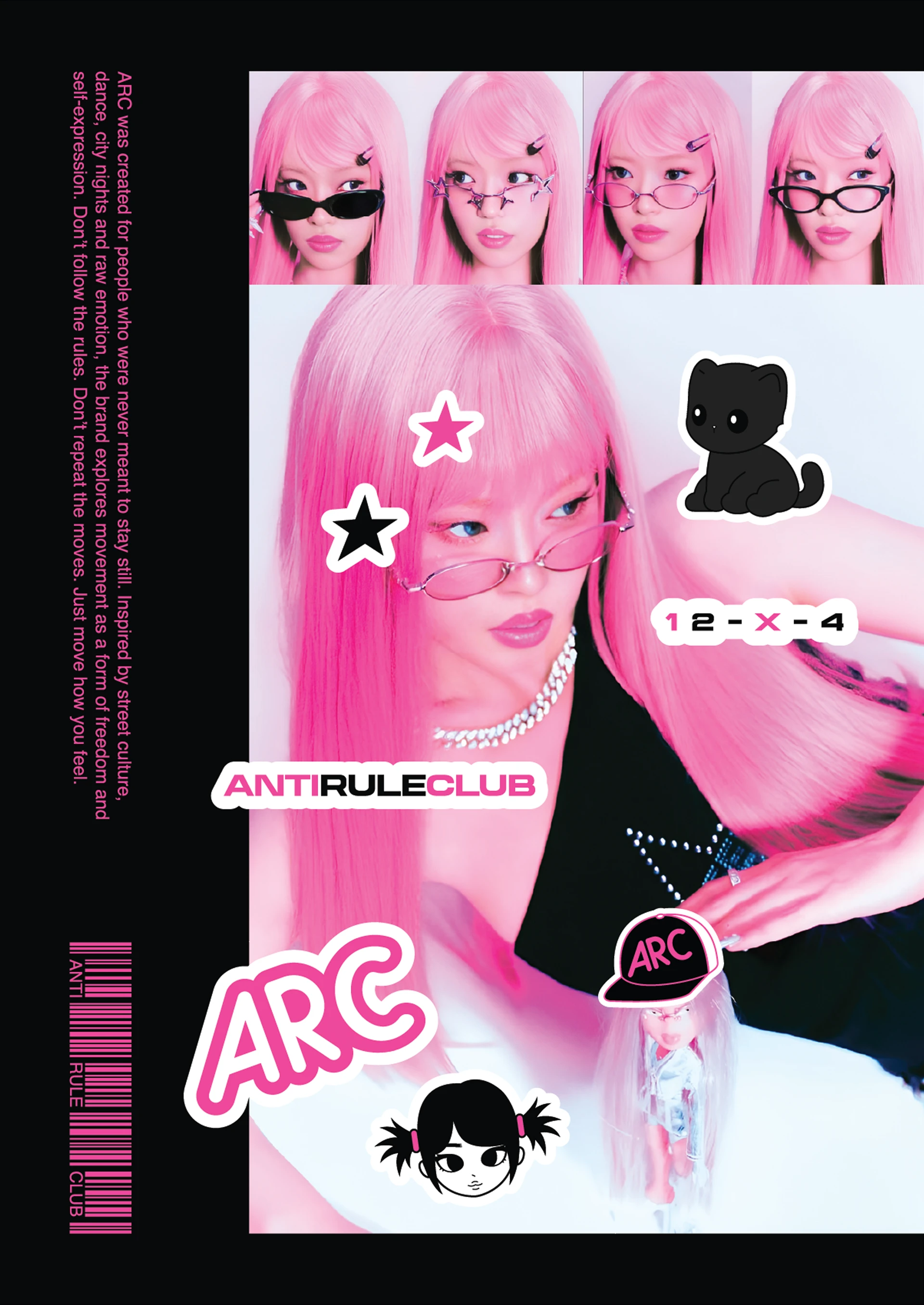 ARC / Anti Rule Club — Visual Identity — Изображение №3 — Брендинг на Dprofile