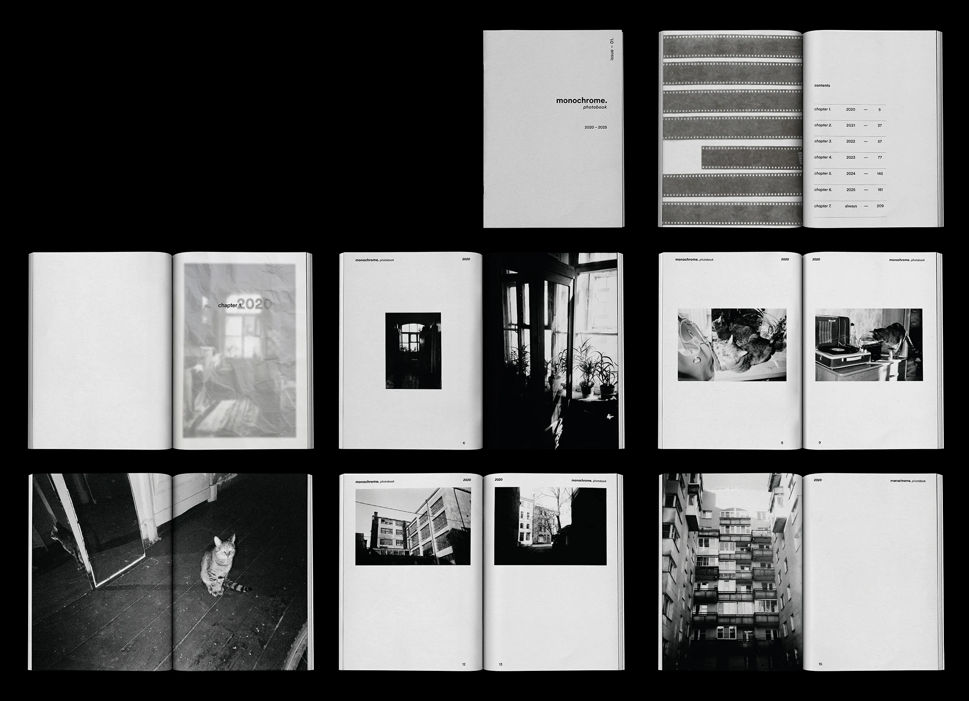 Monochrome photobook — Изображение №1 — Брендинг, Графика на Dprofile
