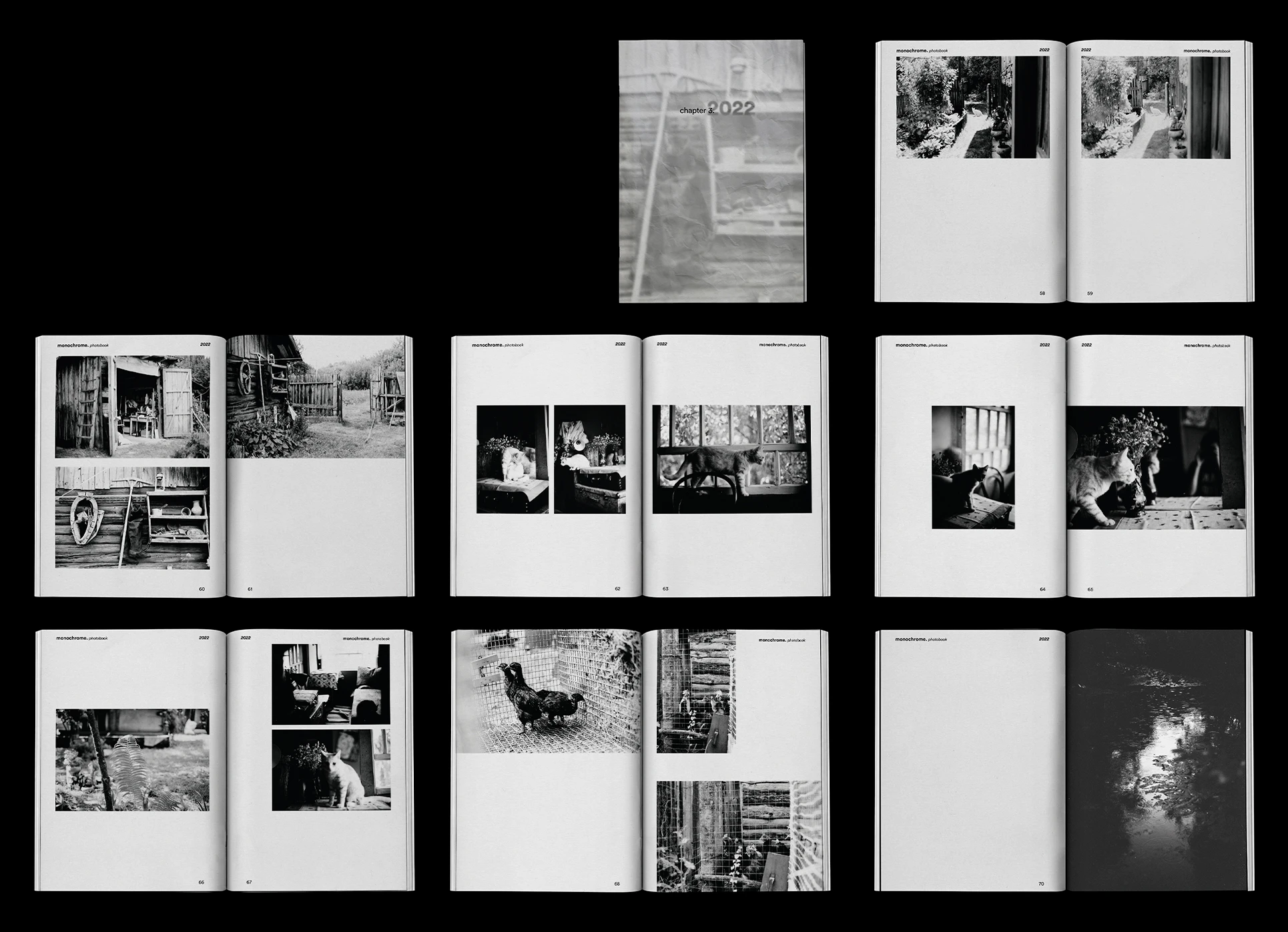 Monochrome photobook — Изображение №7 — Брендинг, Графика на Dprofile