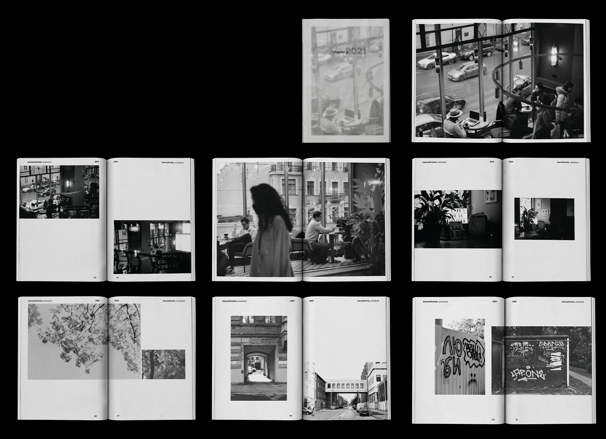 Monochrome photobook — Изображение №6 — Брендинг, Графика на Dprofile
