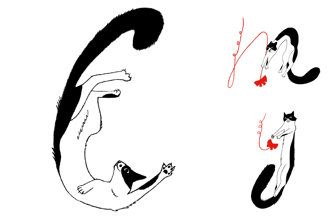 Котобуквы — Изображение №18 — Иллюстрация, Графика на Dprofile