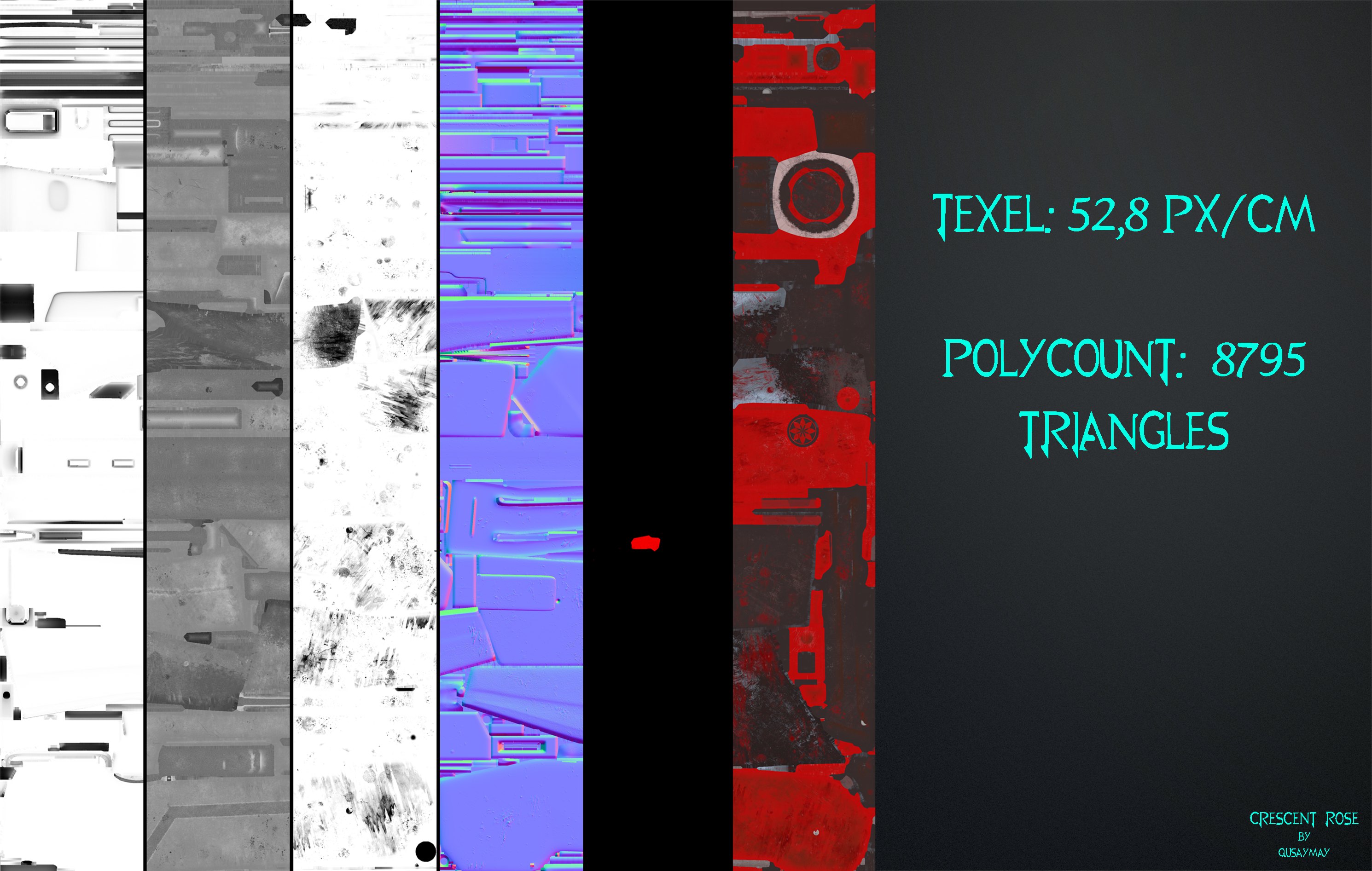 Crescent Rose — Изображение №6 — 3D, Анимация на Dprofile