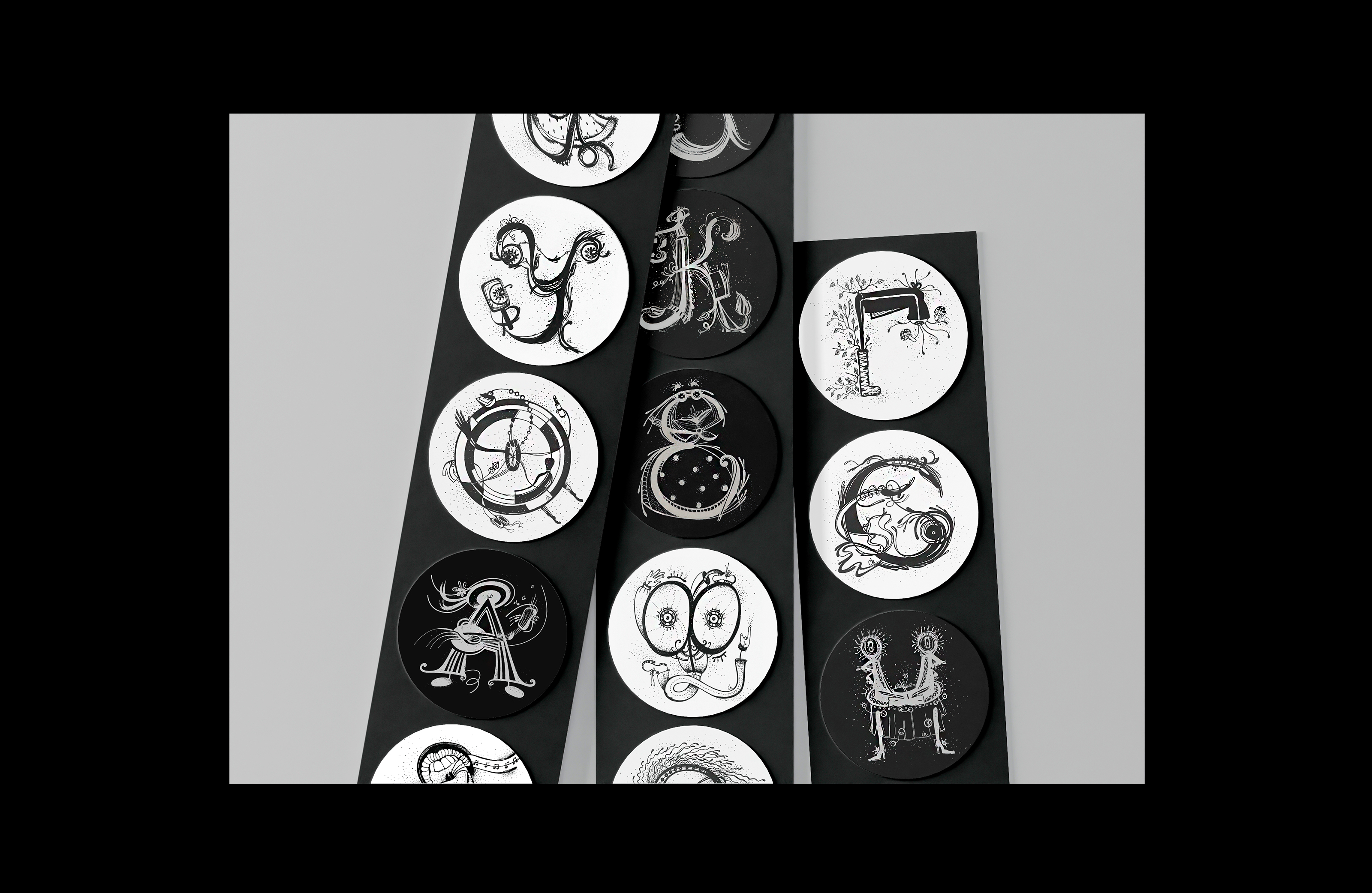 Алфавитный мир / Буквальный челлендж 2025 — Изображение №12 — Иллюстрация, Графика на Dprofile