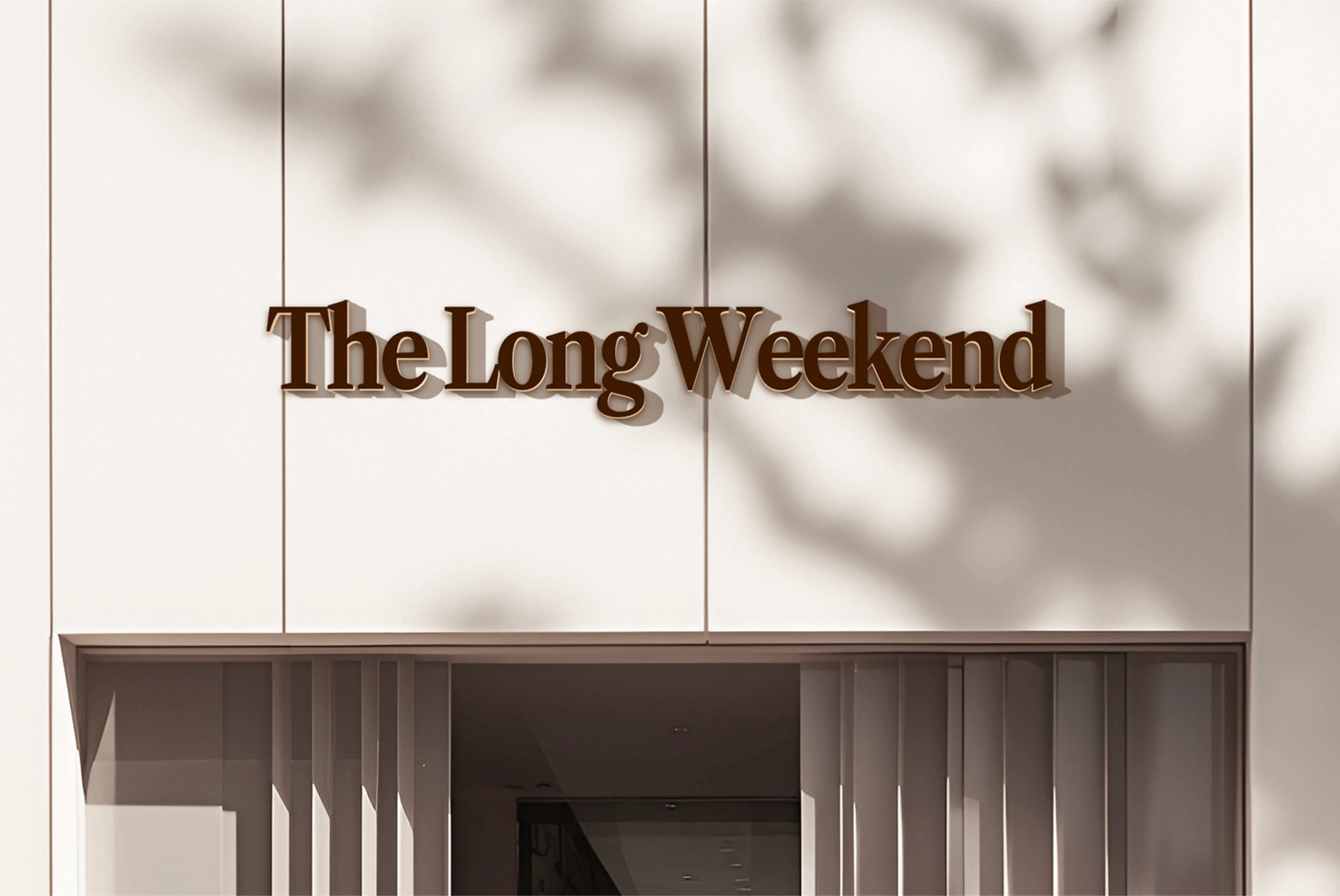 The Long Weekend | брендинг магазина одежды | айдентика — Изображение №23 — Брендинг на Dprofile