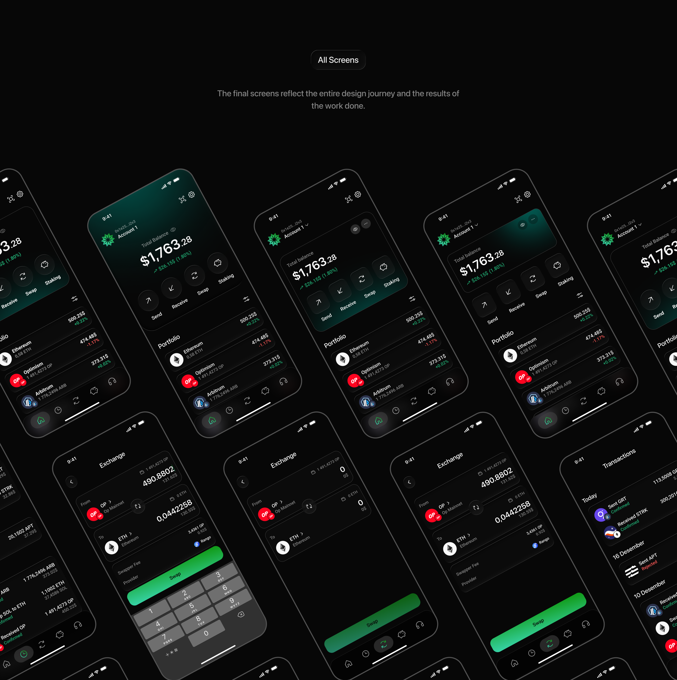 Arborium. AI Crypto Wallet — Изображение №20 — Интерфейсы на Dprofile