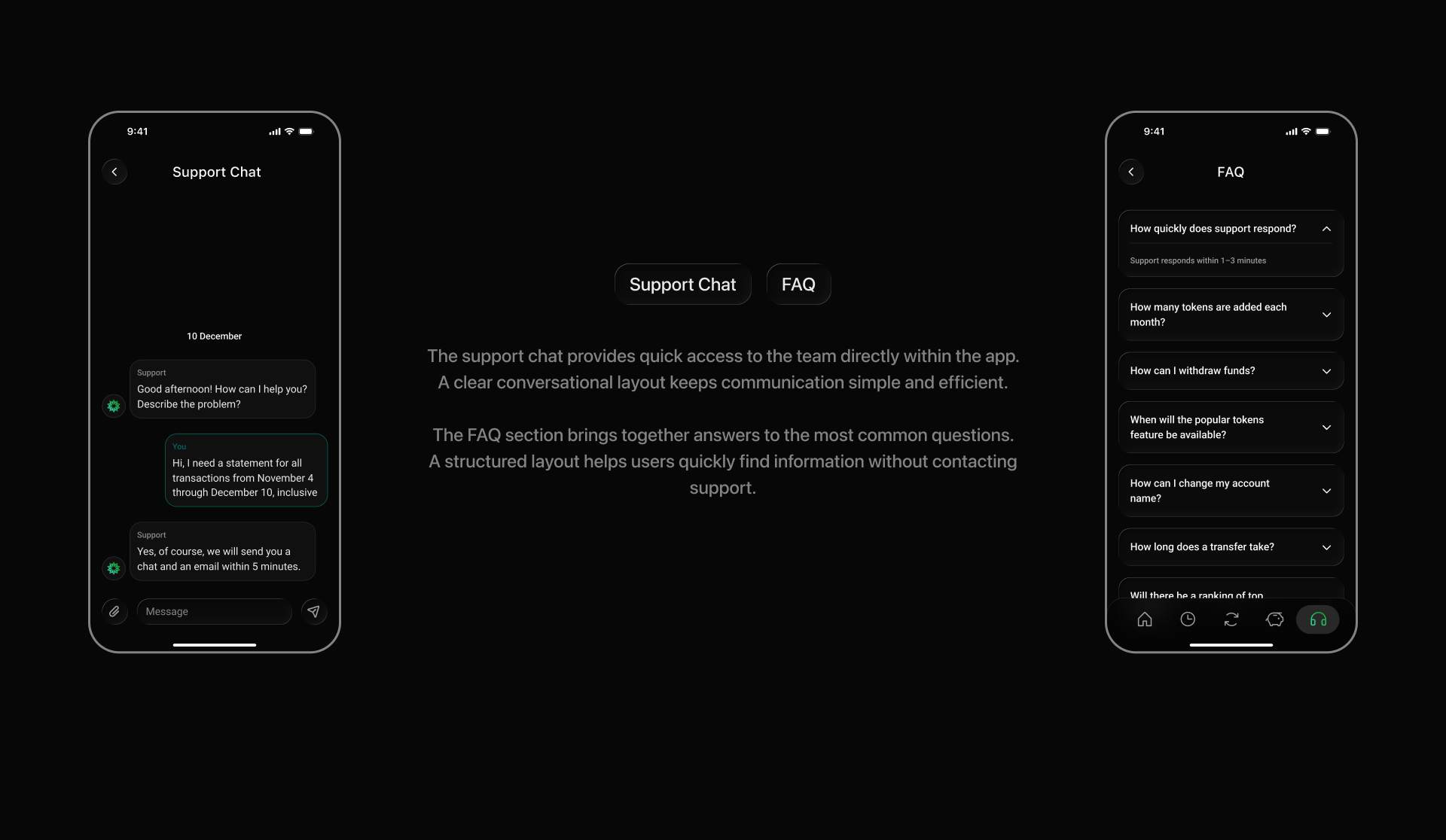 Arborium. AI Crypto Wallet — Изображение №16 — Интерфейсы на Dprofile