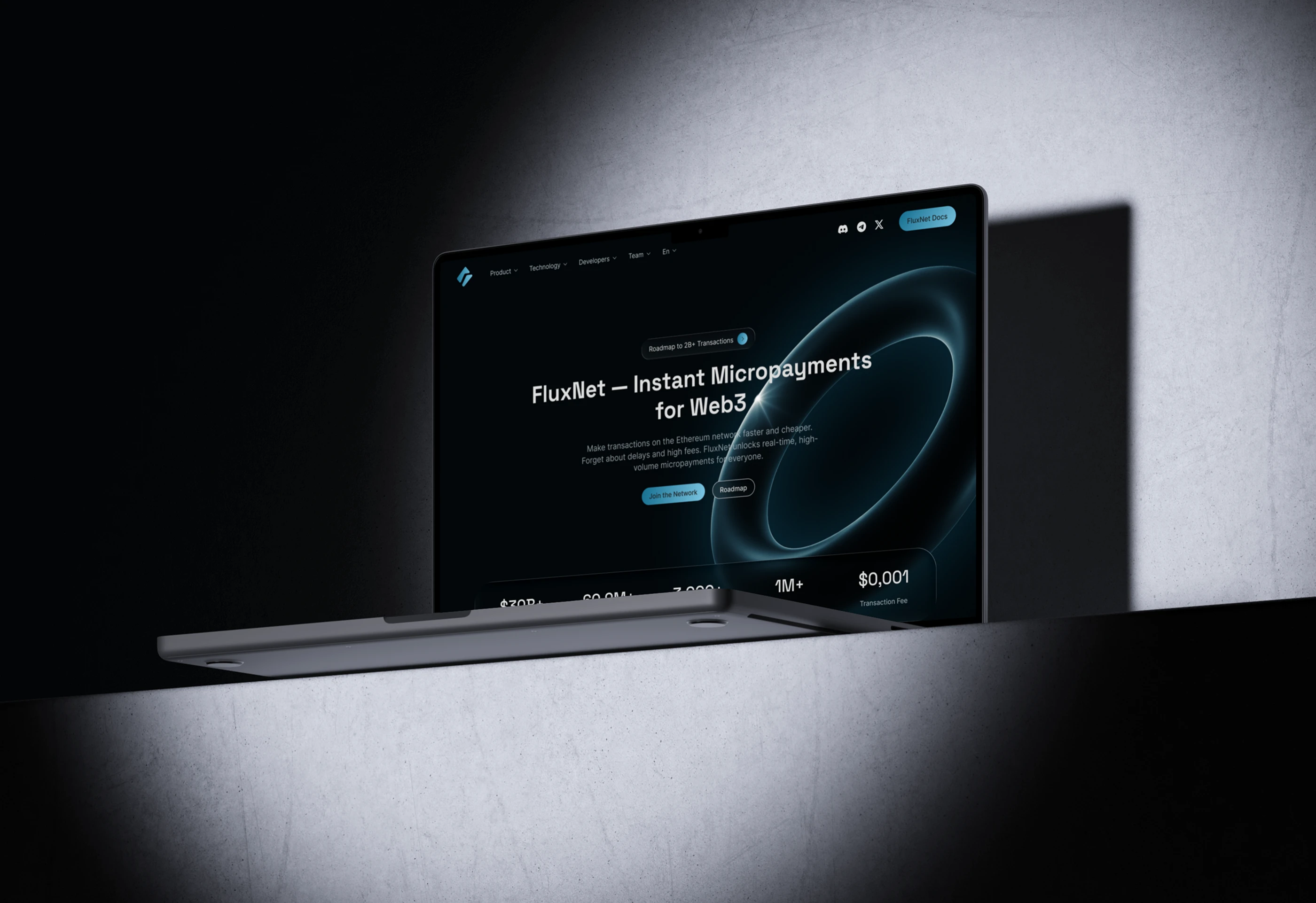 FluxNet — Instant Micropayments for Web3 — Изображение №1 — Интерфейсы на Dprofile