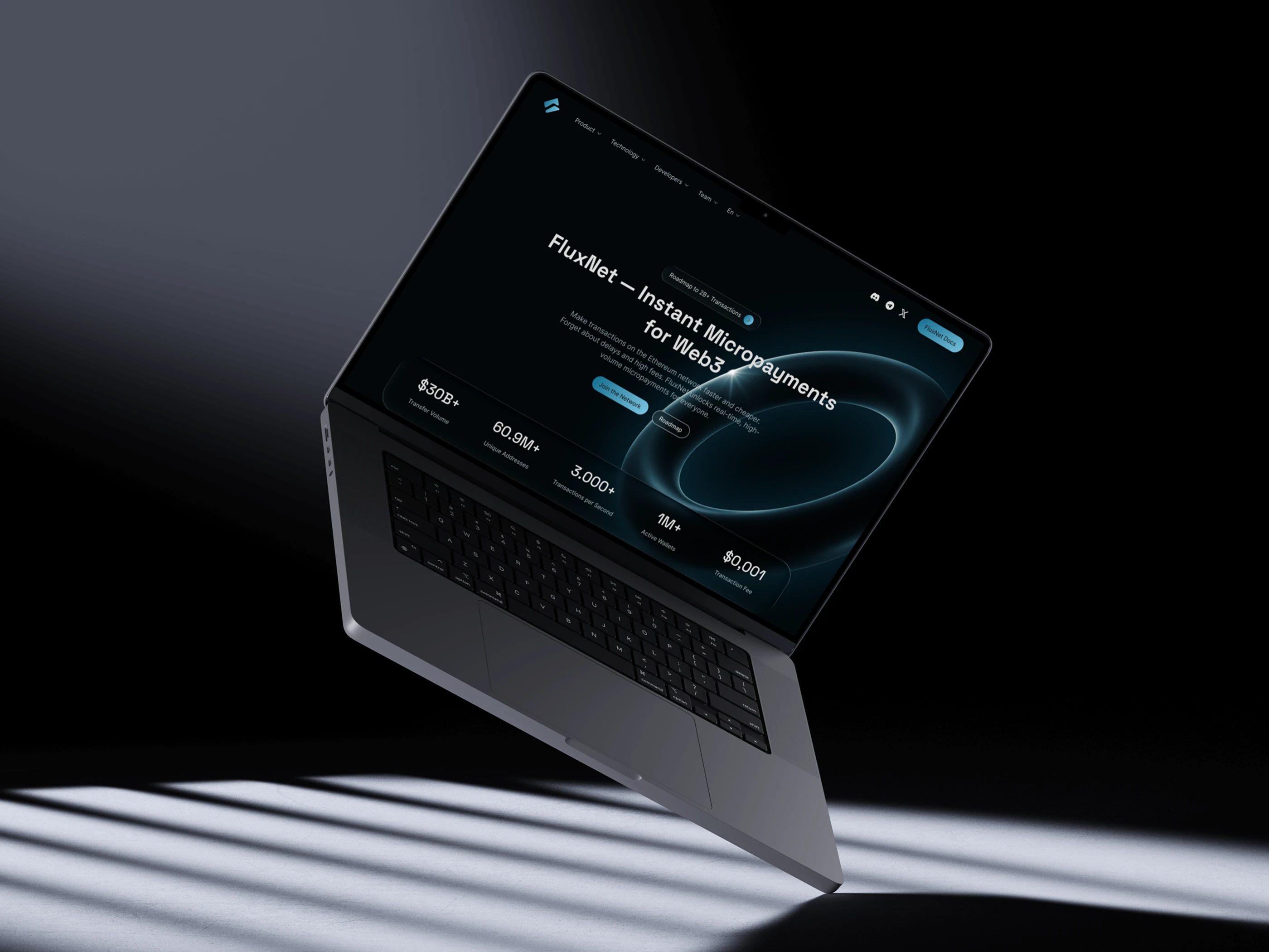 FluxNet — Instant Micropayments for Web3 — Изображение №15 — Интерфейсы на Dprofile