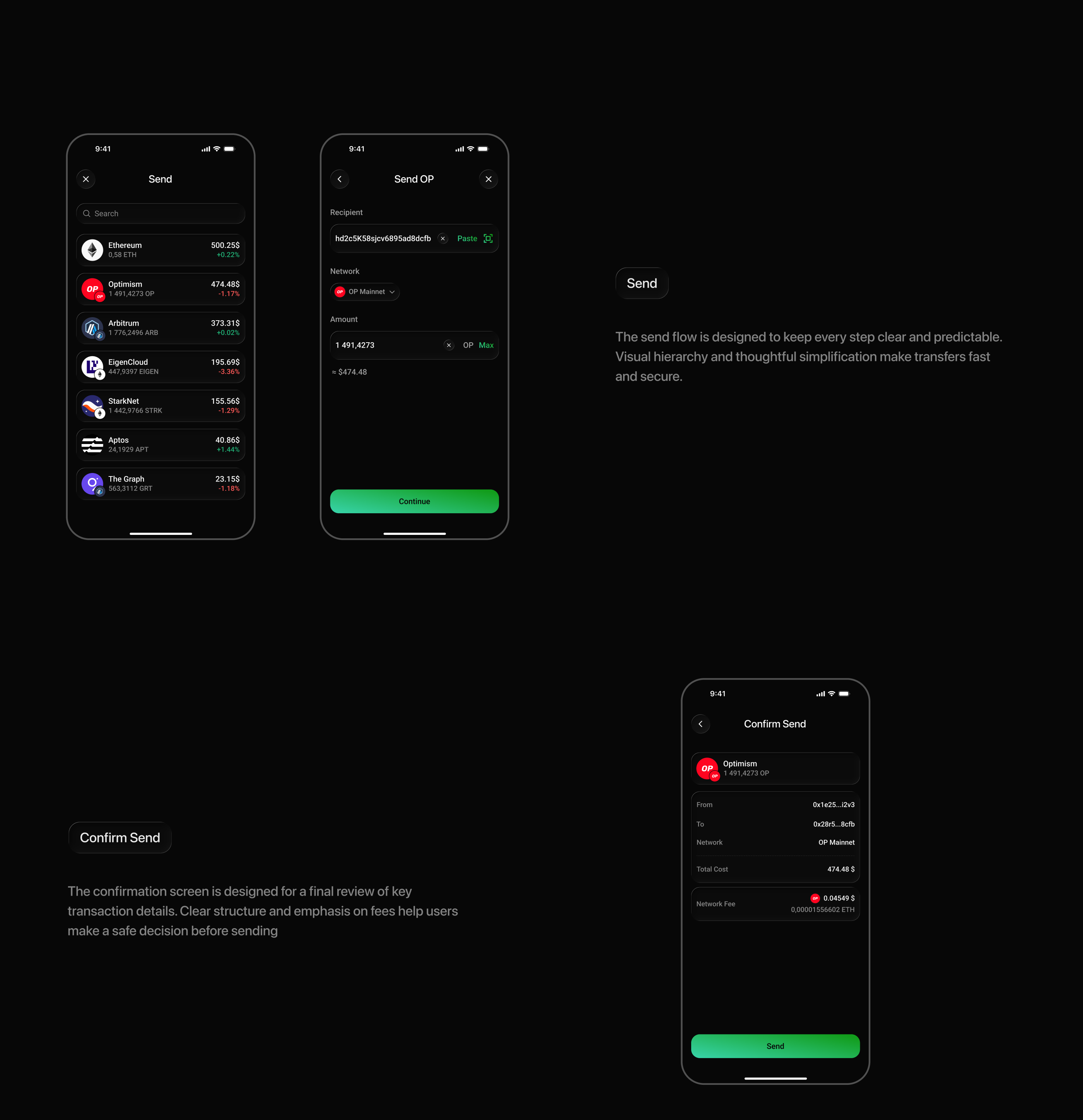 Arborium. AI Crypto Wallet — Изображение №12 — Интерфейсы на Dprofile