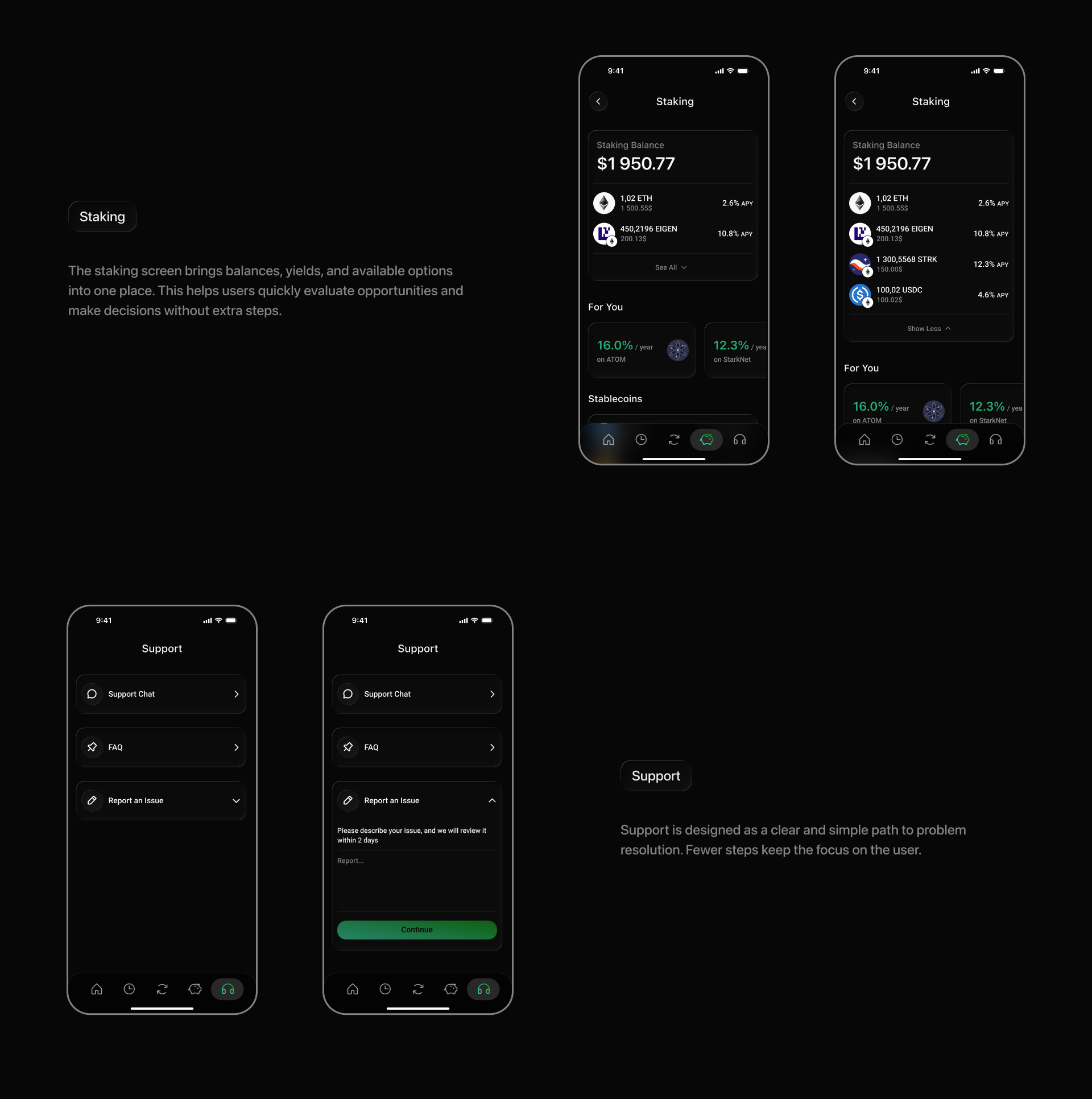 Arborium. AI Crypto Wallet — Изображение №9 — Интерфейсы на Dprofile