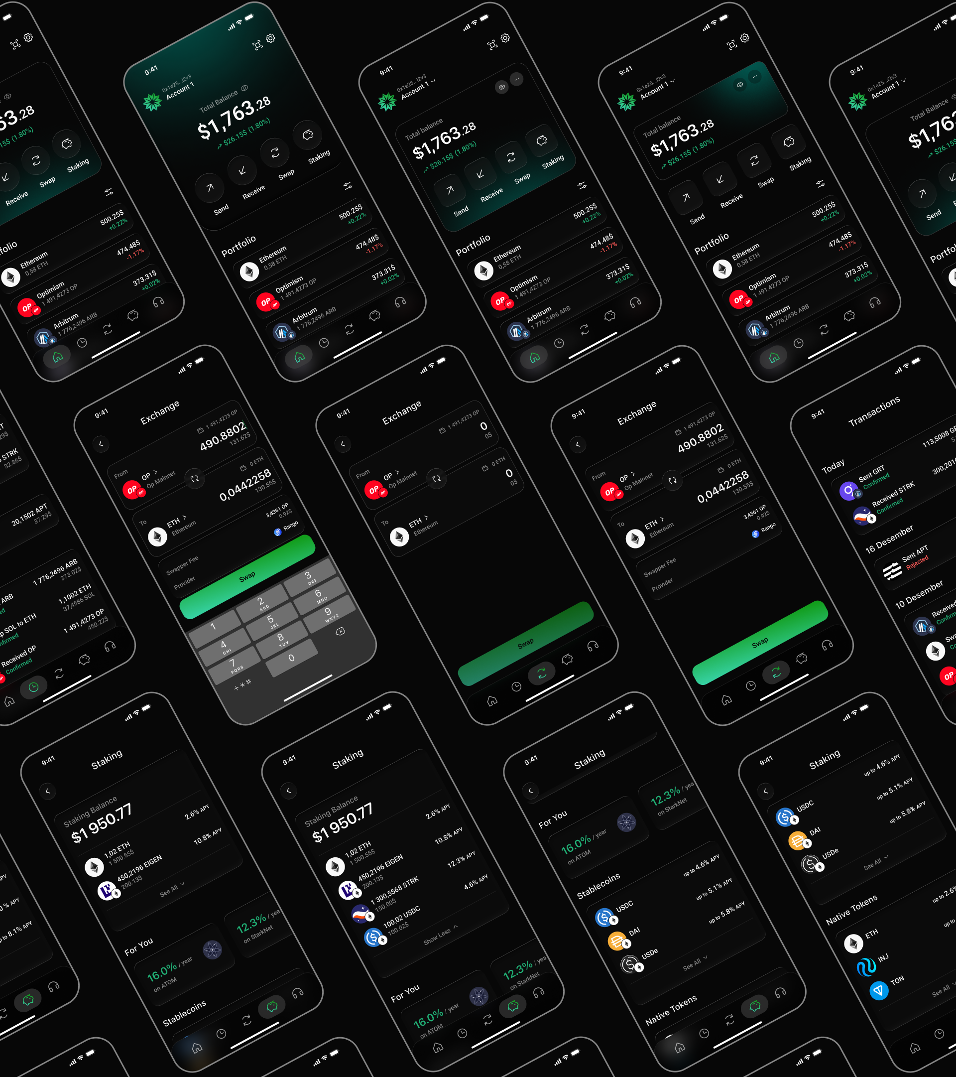 Arborium. AI Crypto Wallet — Изображение №21 — Интерфейсы на Dprofile