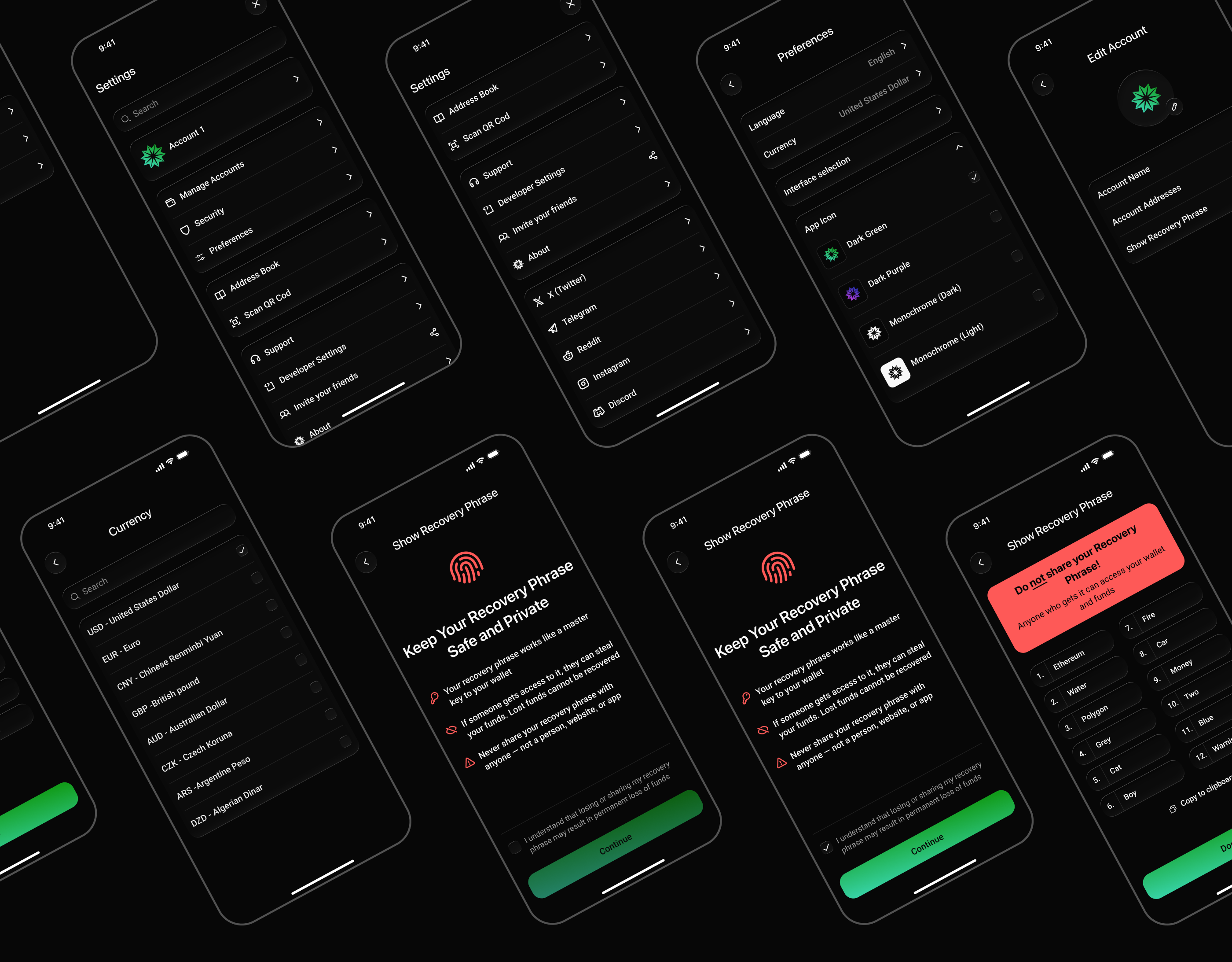 Arborium. AI Crypto Wallet — Изображение №22 — Интерфейсы на Dprofile