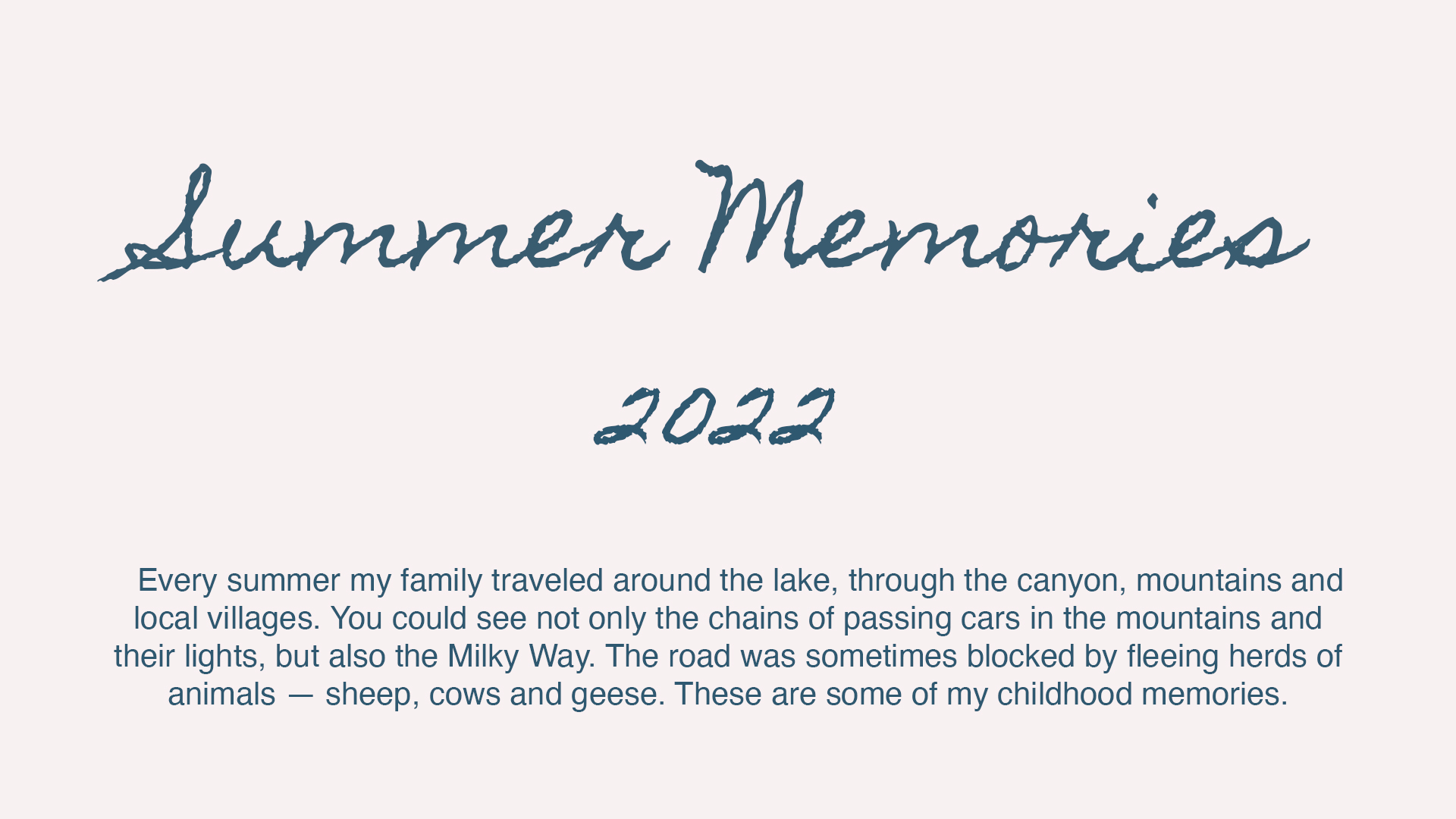 Summer Memories | Летние воспоминания — Изображение №1 — Иллюстрация, Графика на Dprofile