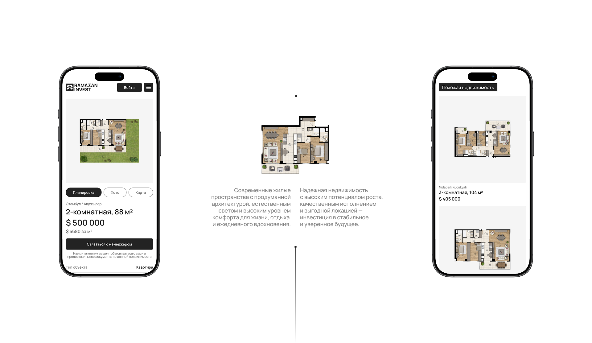 Ramazan Invest | Корпоративный сайт — Изображение №9 — Интерфейсы, Брендинг на Dprofile