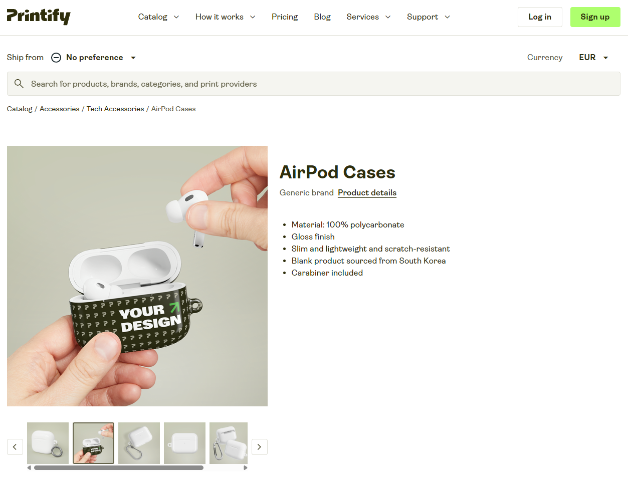 Чехол для AirPods (Макеты) — Изображение №19 — Брендинг, 3D на Dprofile