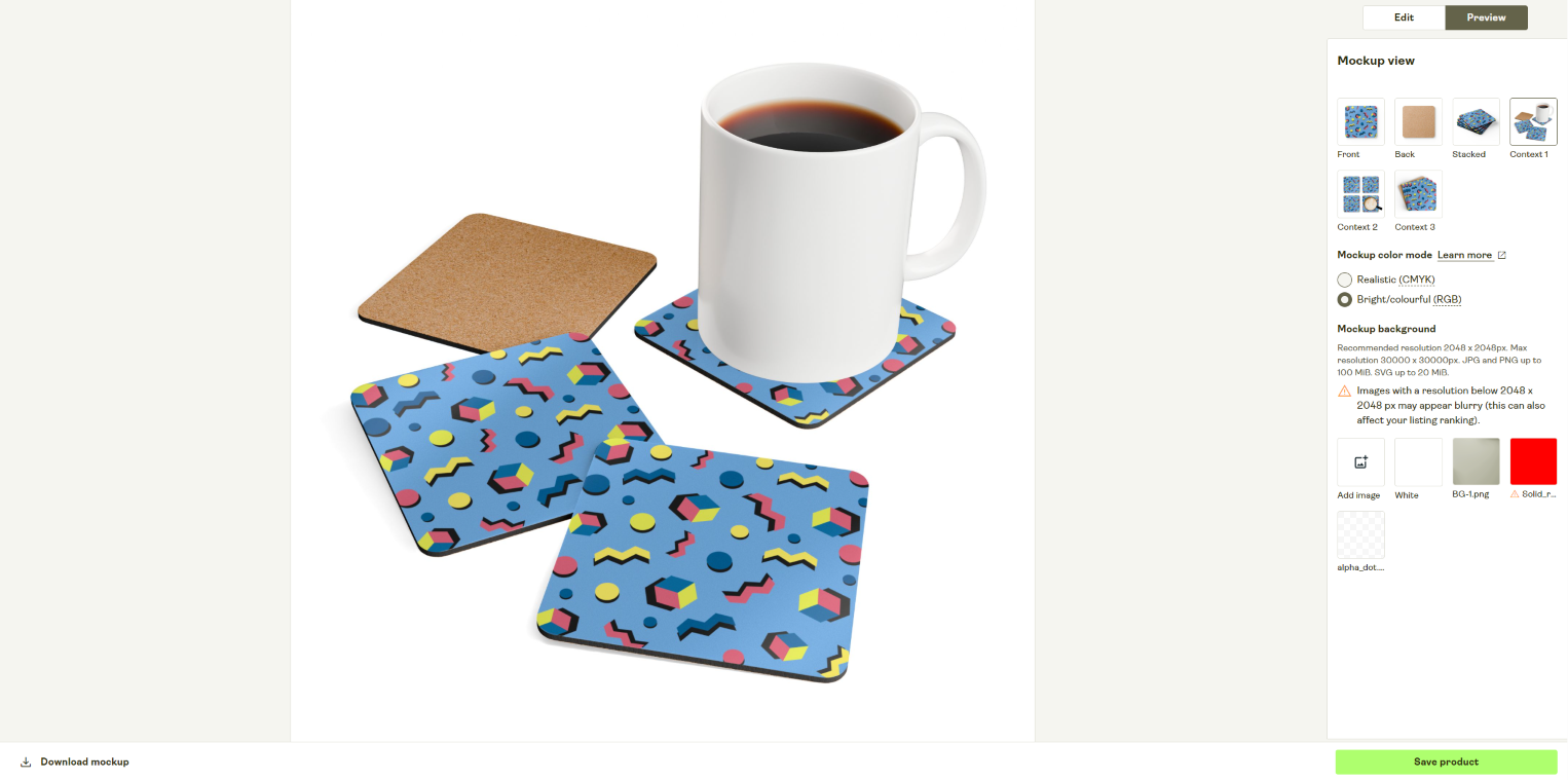 Подставка для кружки (Макеты) — Изображение №10 — Брендинг, 3D на Dprofile