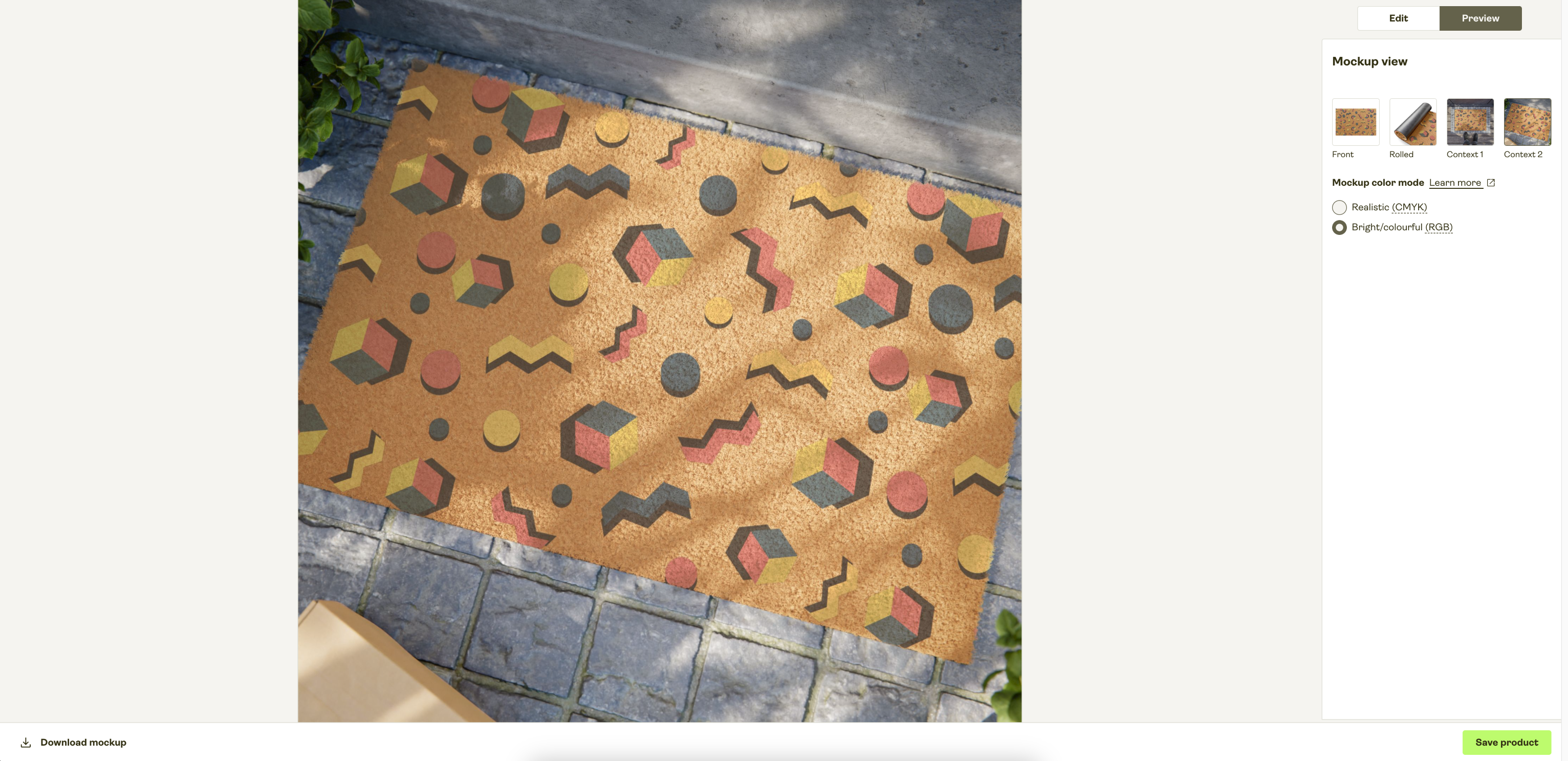 Коврик для входной двери (Макеты) — Изображение №7 — Брендинг, 3D на Dprofile