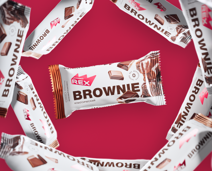 Протеин батончик REX — 3D, Анимация на Dprofile