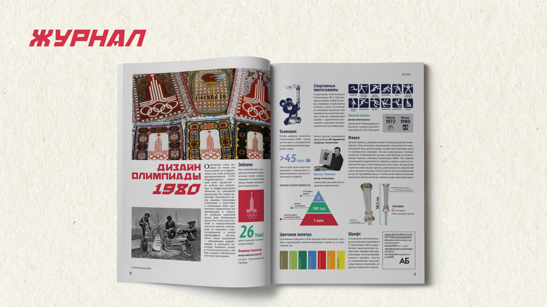Олимпийские игры 1980. Презентация — Изображение №16 — Графика, Маркетинг на Dprofile