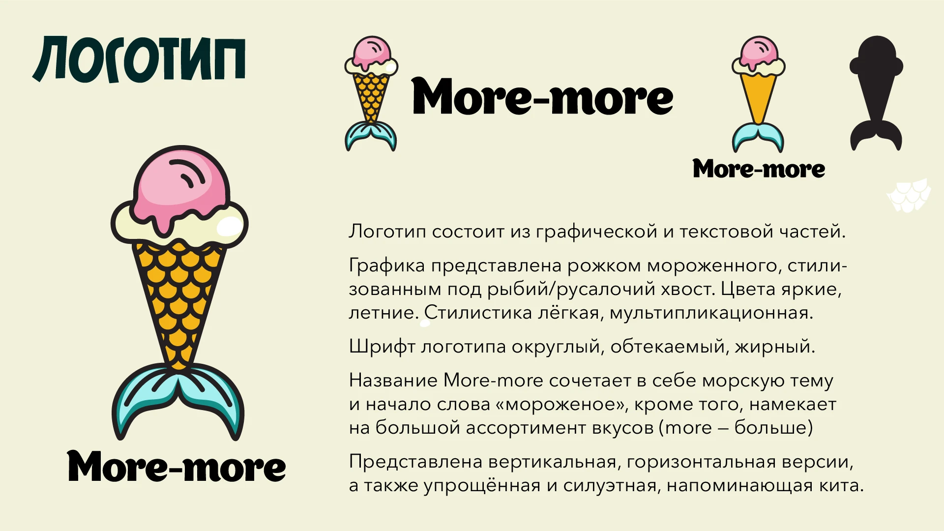 More-more | Кафе морожное / Ice cream cafe — Изображение №7 — Брендинг, Графика на Dprofile
