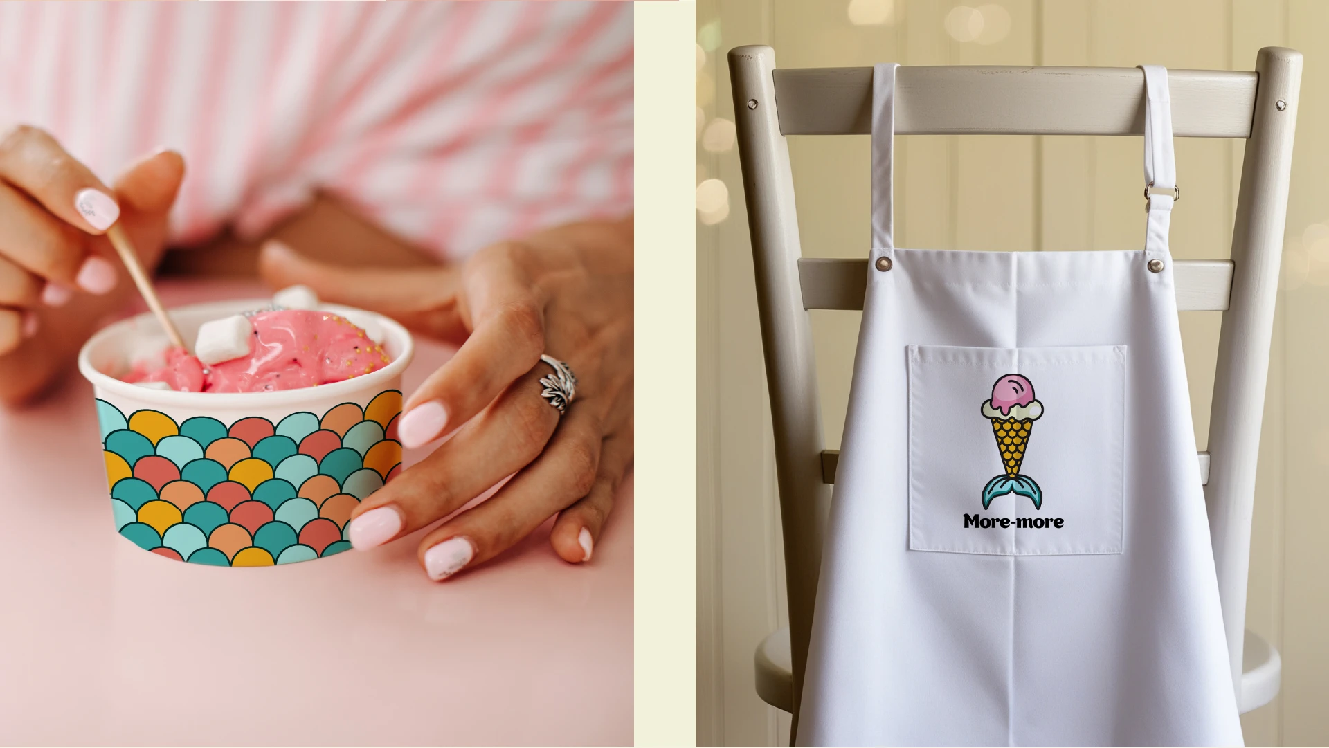 More-more | Кафе морожное / Ice cream cafe — Изображение №9 — Брендинг, Графика на Dprofile