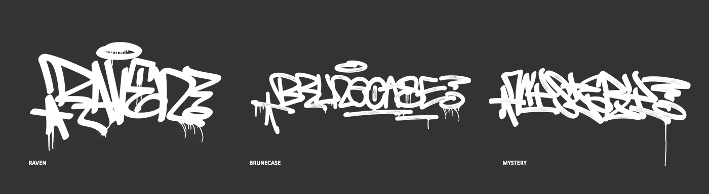 GRAFFITI LETTERING COLLECTION — Изображение №31 — Брендинг, Графика на Dprofile
