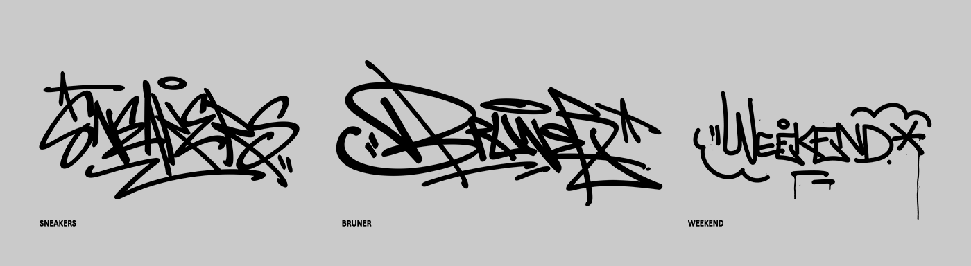 GRAFFITI LETTERING COLLECTION — Изображение №13 — Брендинг, Графика на Dprofile