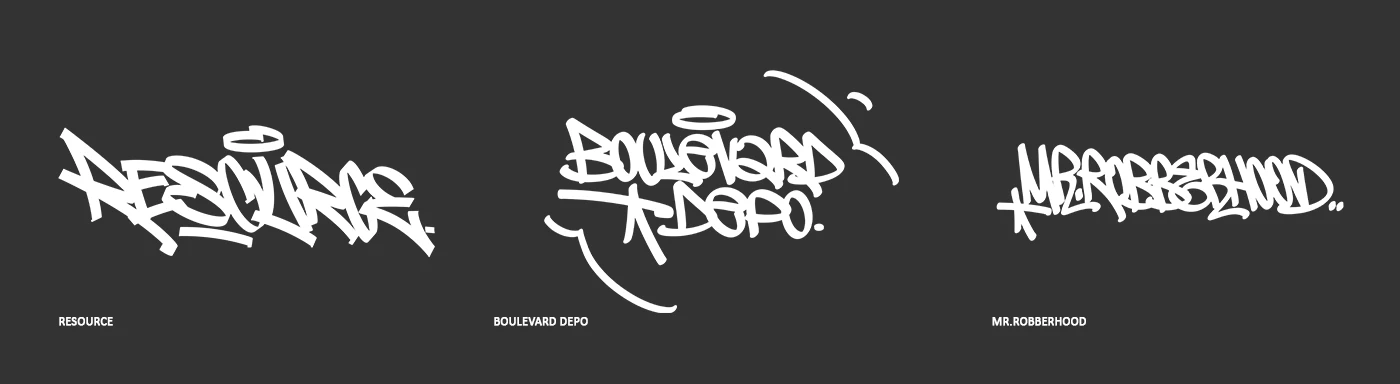 GRAFFITI LETTERING COLLECTION — Изображение №9 — Брендинг, Графика на Dprofile