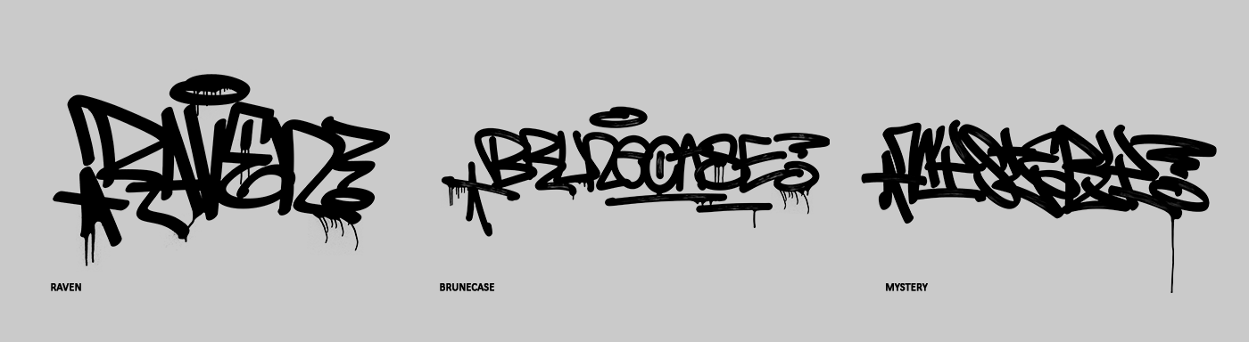 GRAFFITI LETTERING COLLECTION — Изображение №17 — Брендинг, Графика на Dprofile