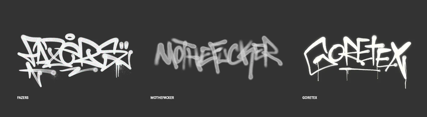 GRAFFITI LETTERING COLLECTION — Изображение №17 — Брендинг, Графика на Dprofile