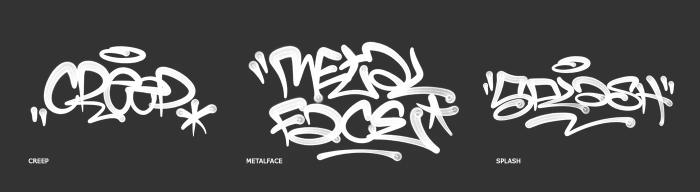 GRAFFITI LETTERING COLLECTION — Изображение №7 — Брендинг, Графика на Dprofile