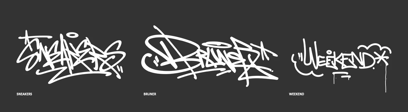 GRAFFITI LETTERING COLLECTION — Изображение №23 — Брендинг, Графика на Dprofile