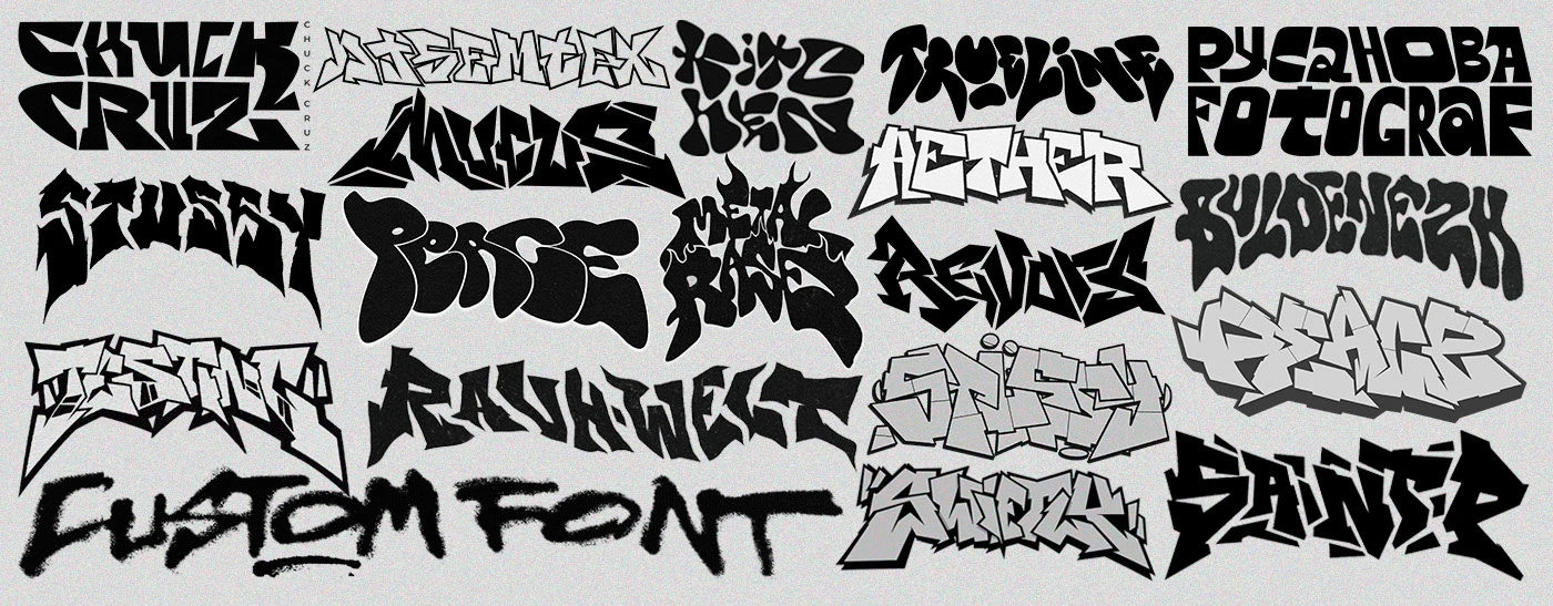 Custom font collection — Изображение №2 — Брендинг, Графика на Dprofile