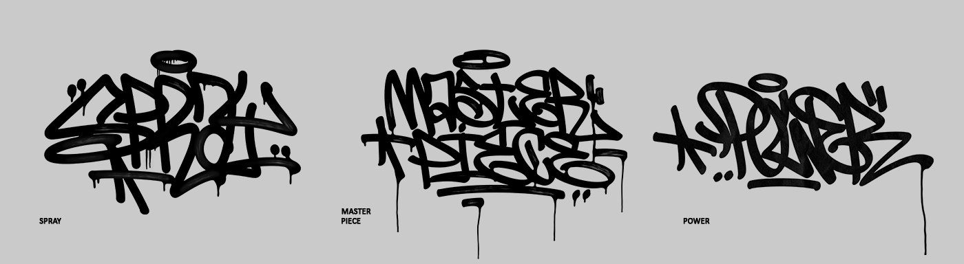 GRAFFITI LETTERING COLLECTION — Изображение №11 — Брендинг, Графика на Dprofile