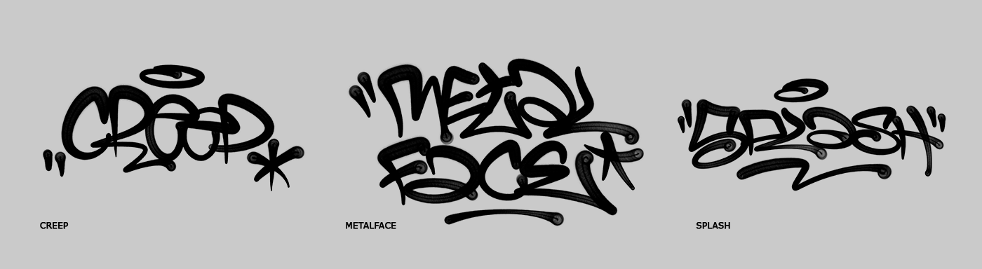 GRAFFITI LETTERING COLLECTION — Изображение №5 — Брендинг, Графика на Dprofile