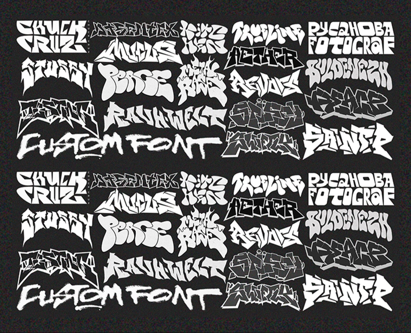 FONT COLLECTION — Брендинг, Графика на Dprofile