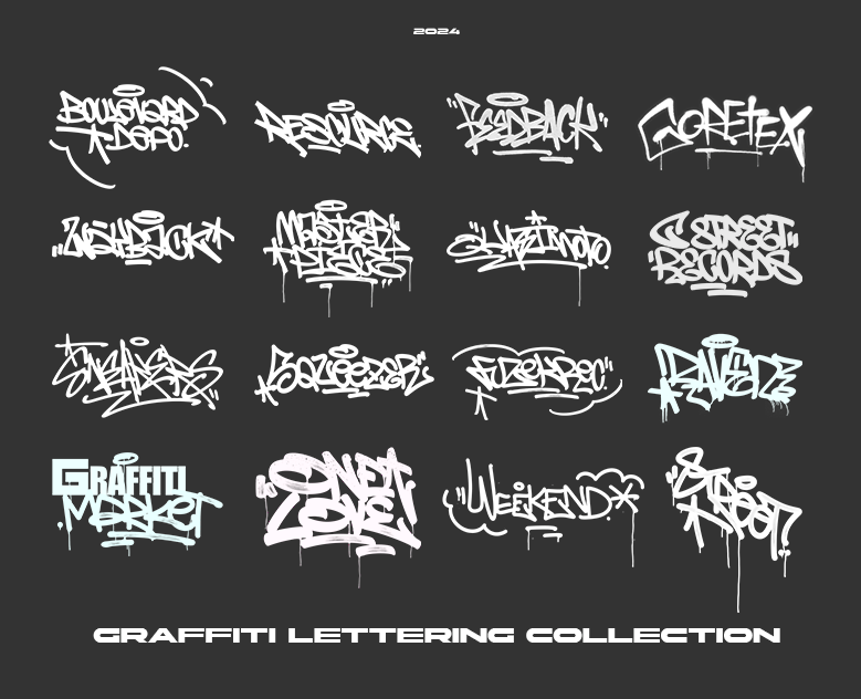 GRAFFITI LETTERING COLLECTION на Dprofile