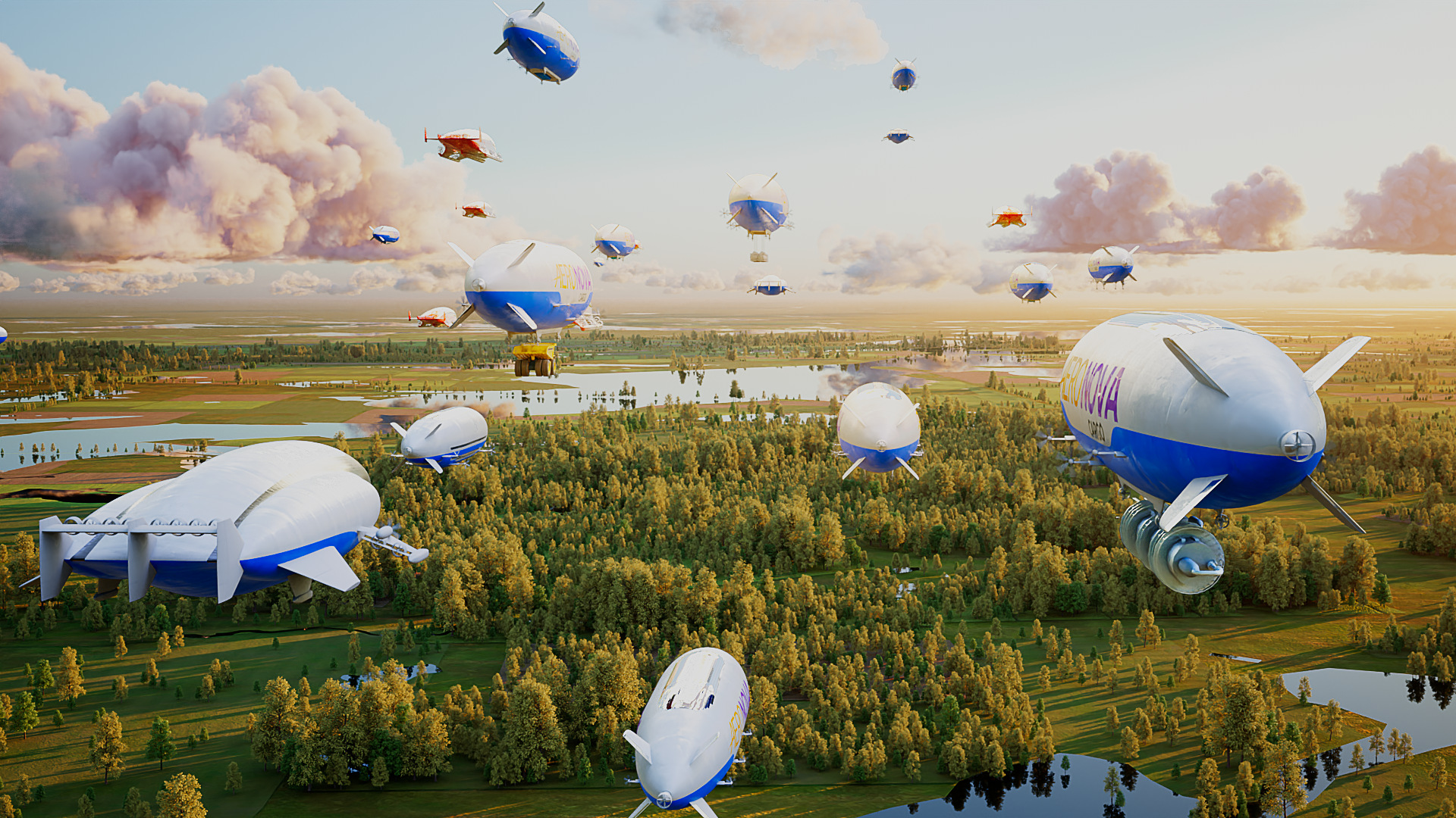 AERONOVA – Небо Зовёт! — Изображение №36 — 3D, Анимация на Dprofile