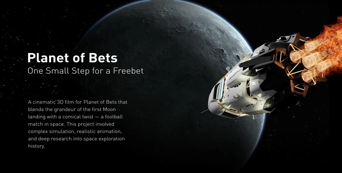 Planet Of Bets – Sports in Space — Изображение №1 — 3D, Анимация на Dprofile