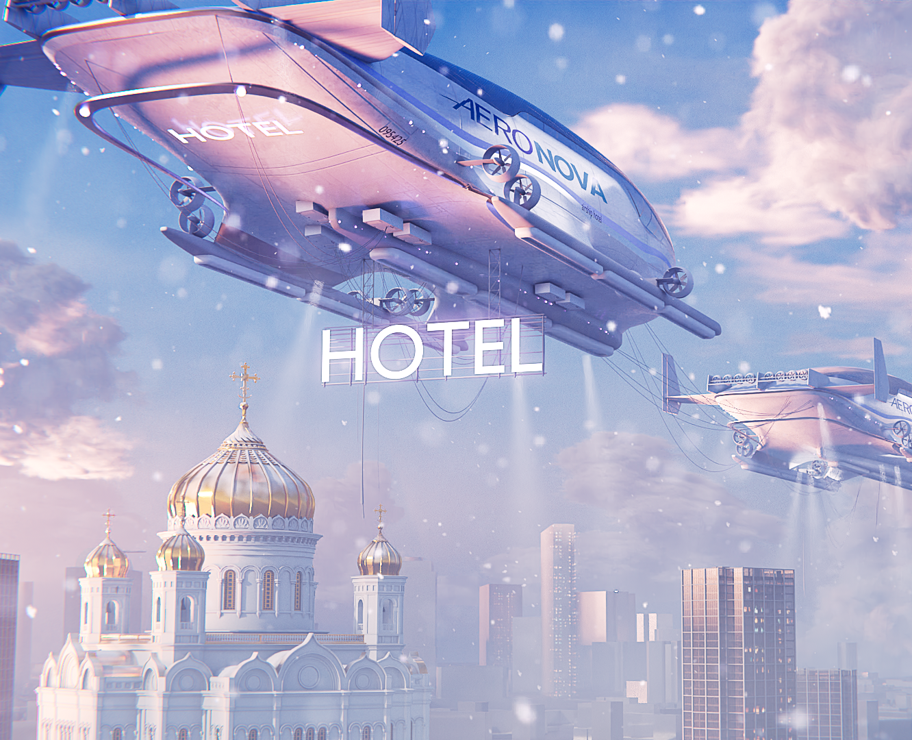 AERONOVA – Небо Зовёт! — 3D, Анимация на Dprofile