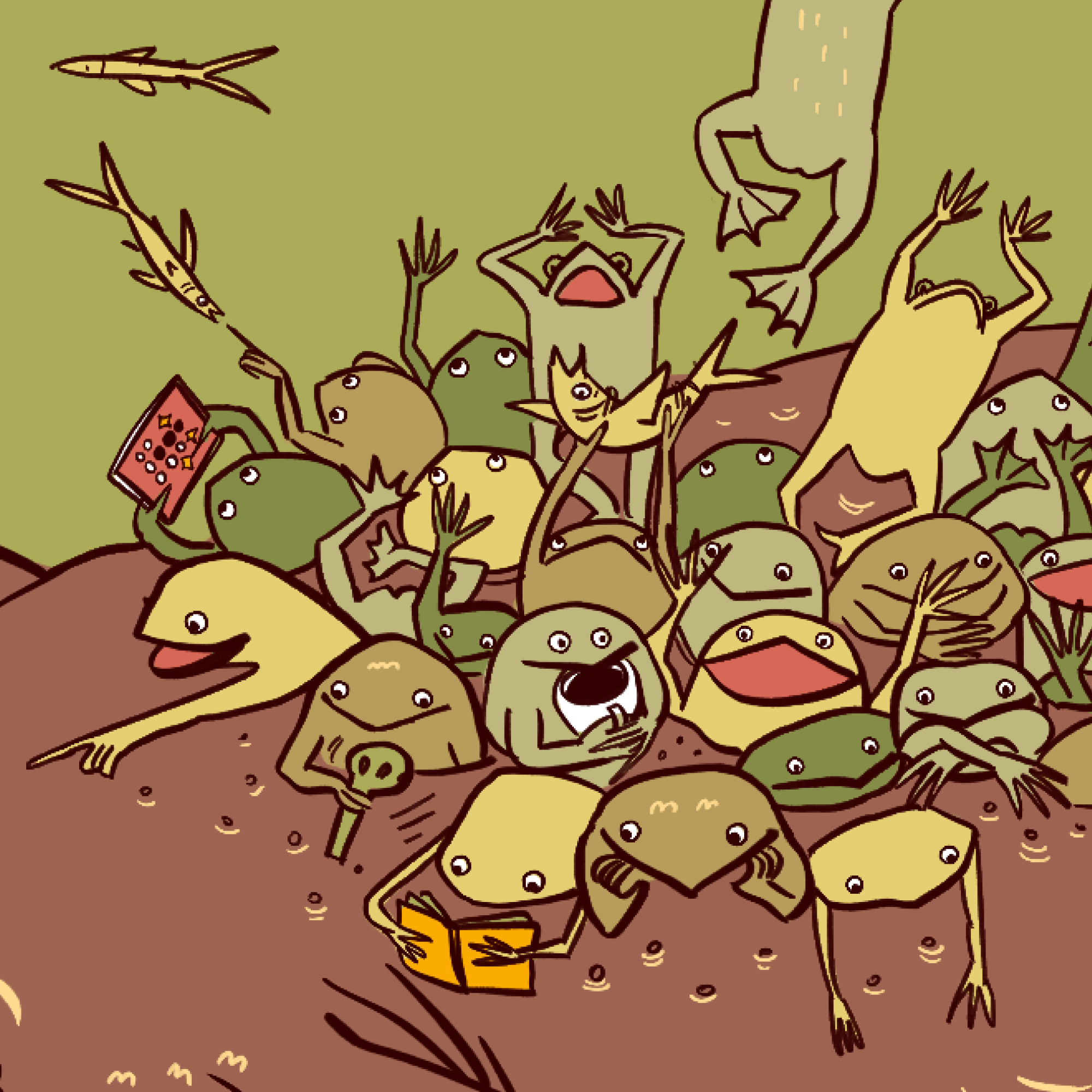 Pipa pipa — Изображение №2 — Иллюстрация на Dprofile