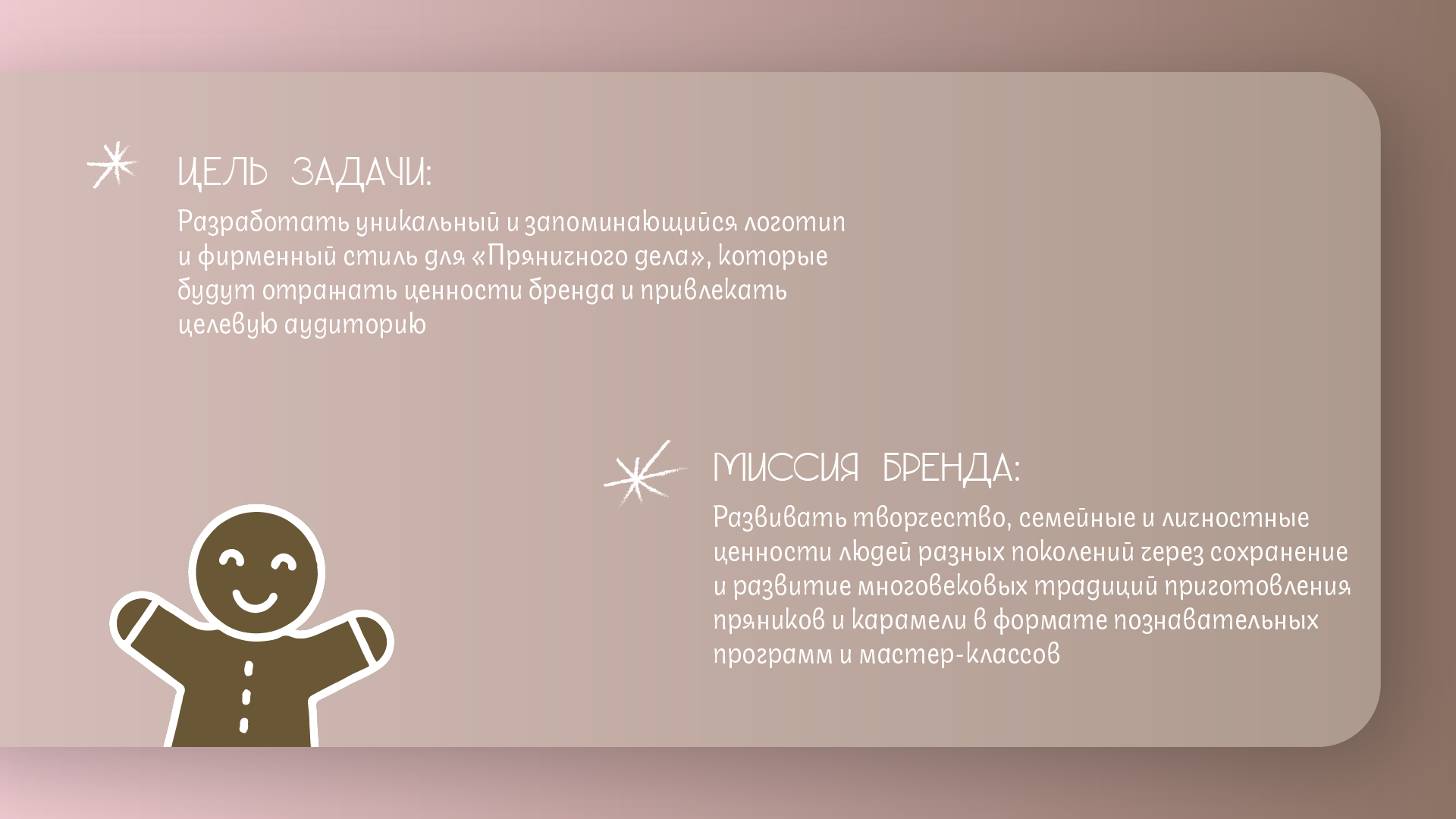 Мастерская "Пряничное дело" — Изображение №2 — Брендинг на Dprofile