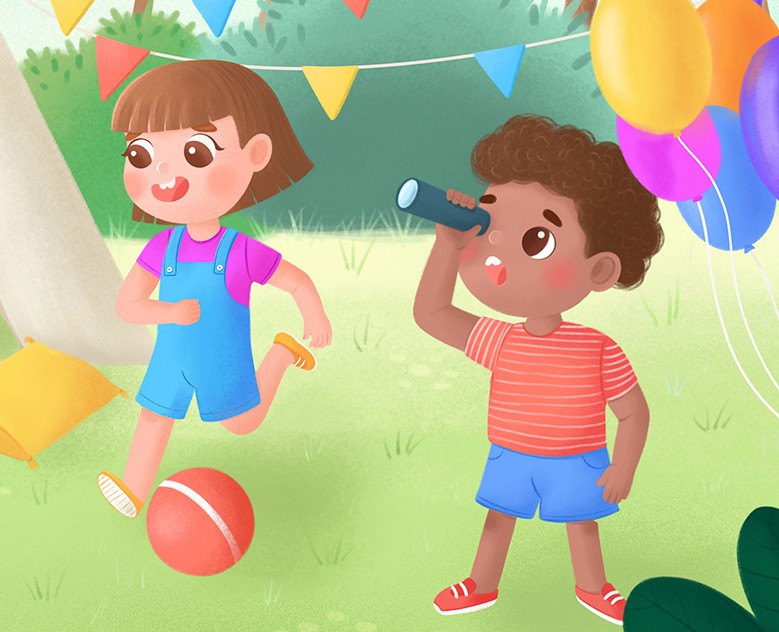 Времена года. Серия детских иллюстраций на Dprofile