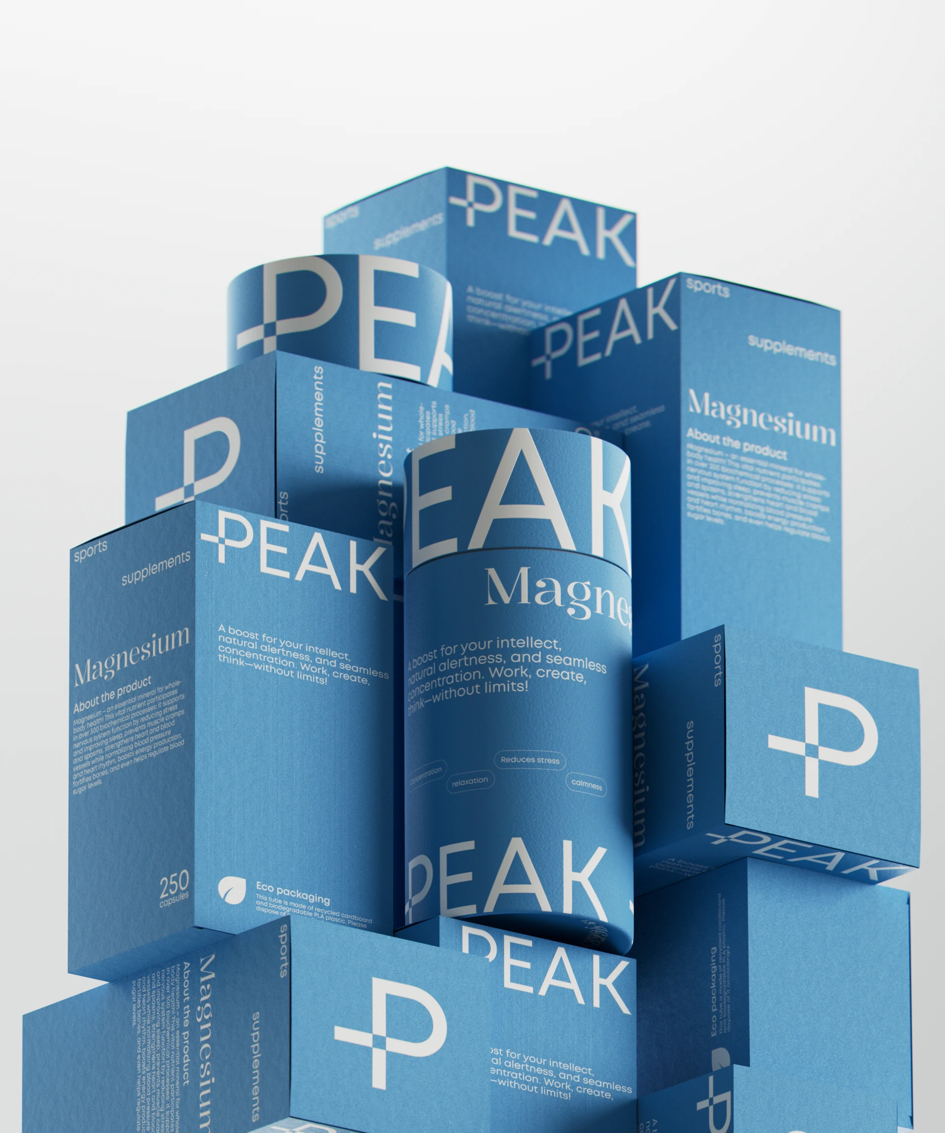 3D-визуализация и моушн-дизайн для Peak — Изображение №3 — Брендинг, 3D на Dprofile