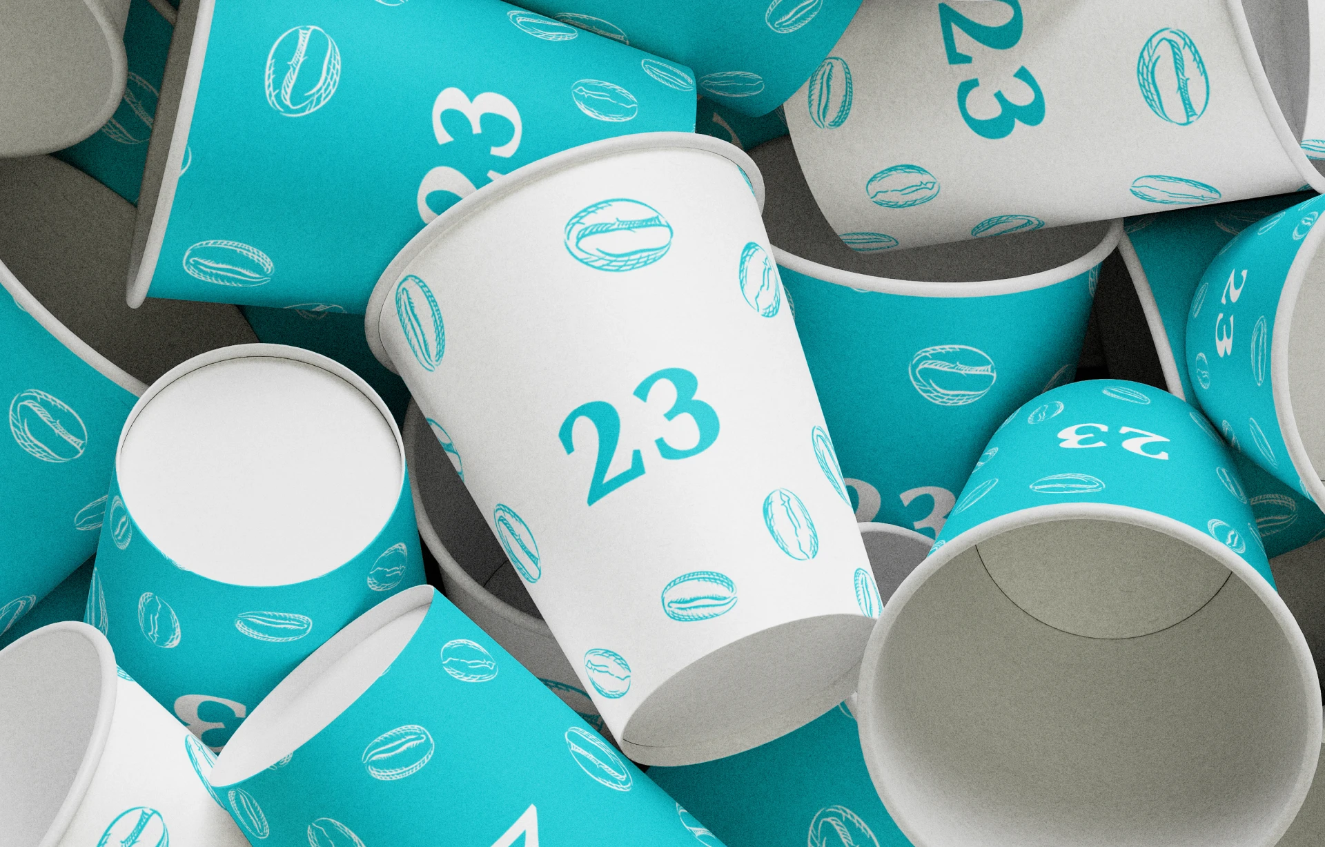 Brand Identity for 23 Coffee — Изображение №16 — Брендинг на Dprofile