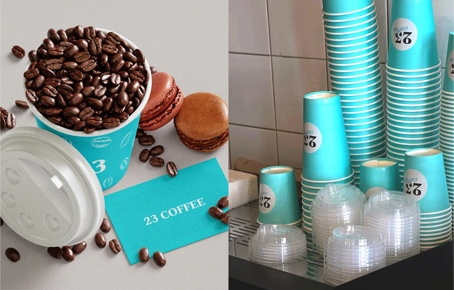 Brand Identity for 23 Coffee — Изображение №15 — Брендинг на Dprofile