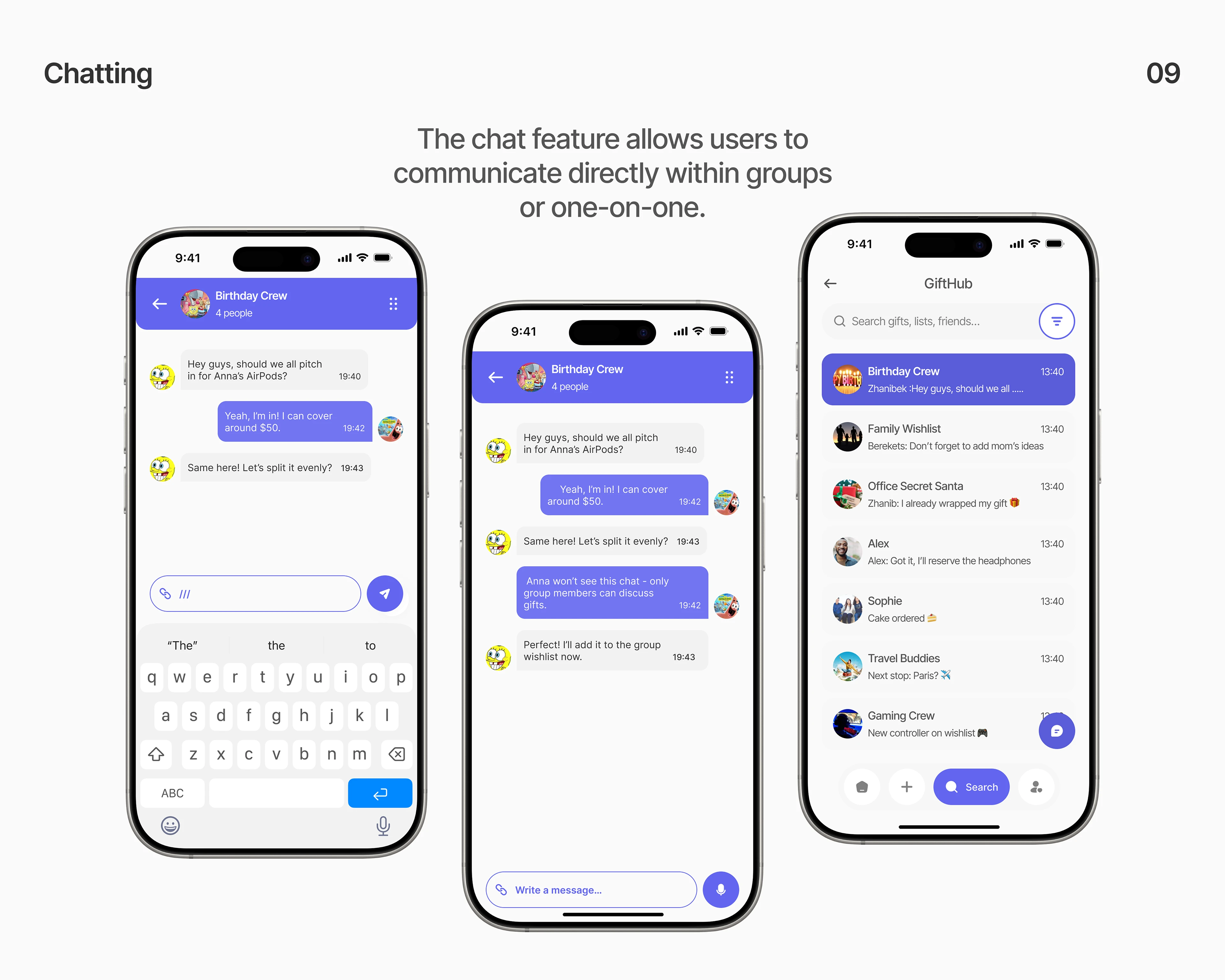 Giftly - Social Wishlist & Gifting App — Изображение №13 — Интерфейсы на Dprofile